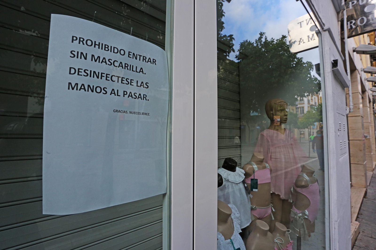 Una imagen de un comercio de la ciudad.