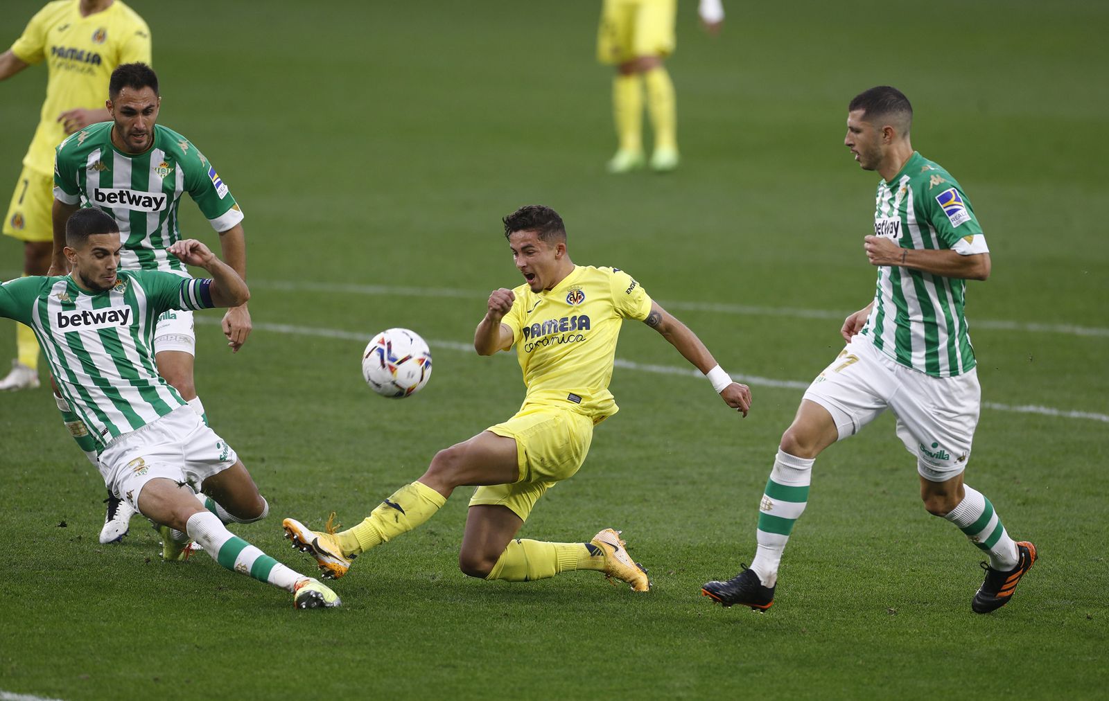 Las imágenes del Betis-Villarreal