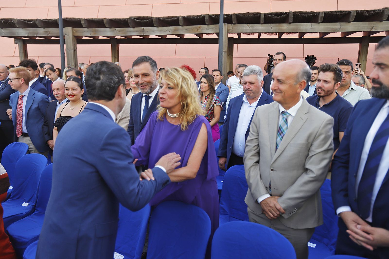 Imágenes de la constitución de la Diputación de Huelva