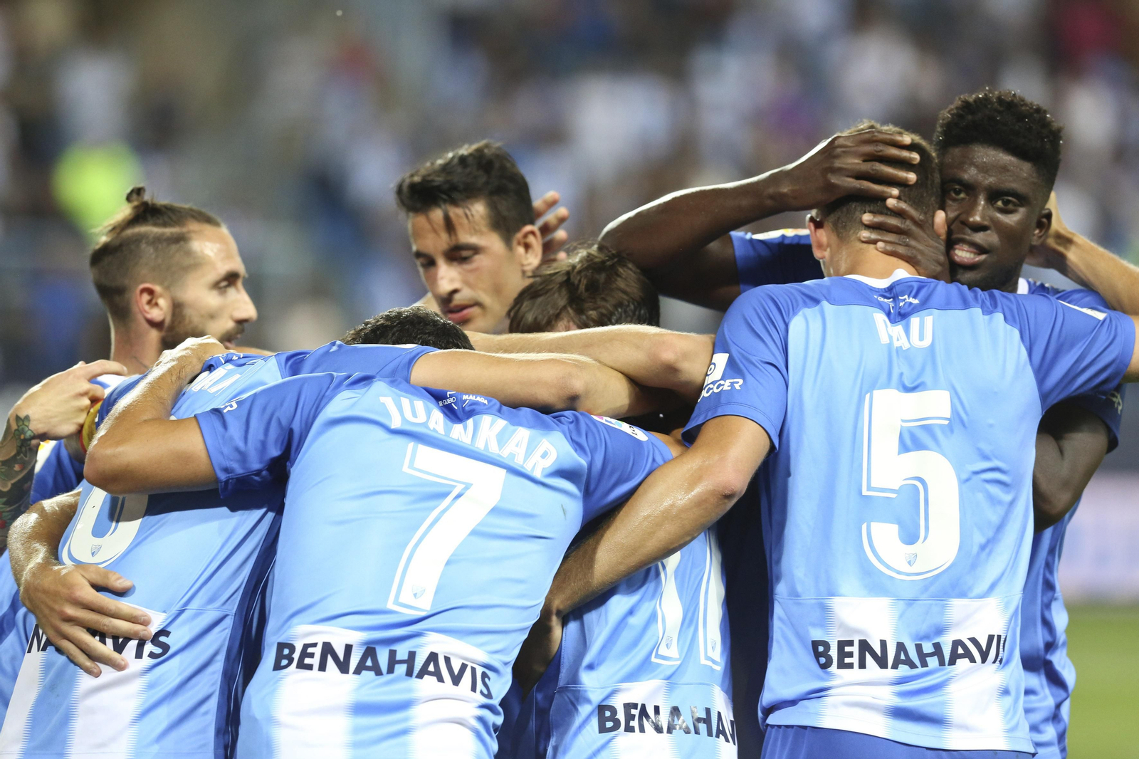 Las fotos del Málaga CF - Zaragoza