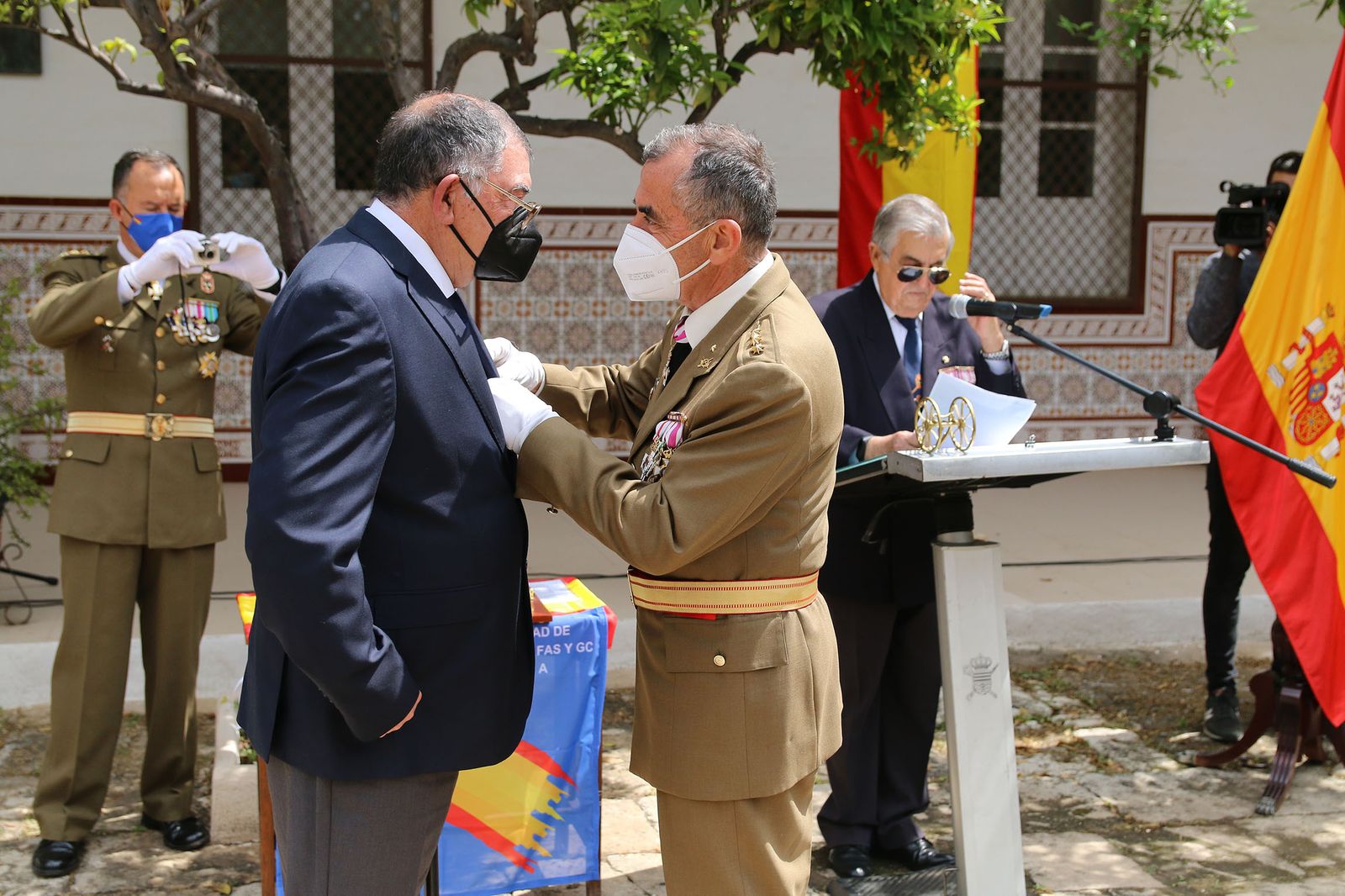 Fotogalería del acto de la Hermandad de Veteranos de Fuerzas Armadas y Guardia Civil