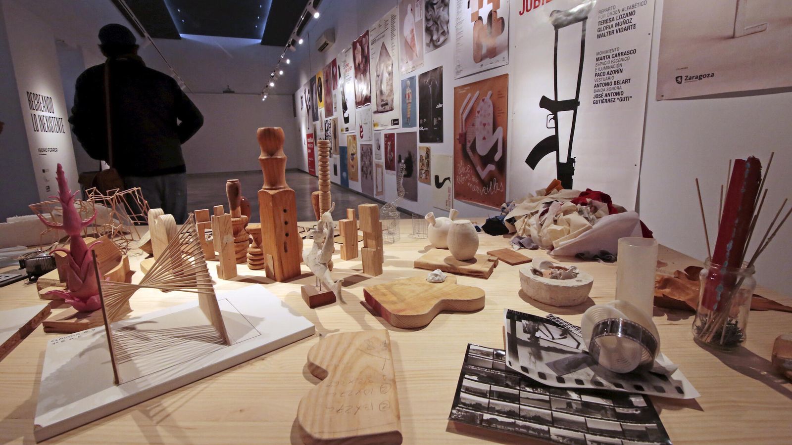 Muestra de Isidro Ferrer que estrena la nueva sala del centro, Aula-1.