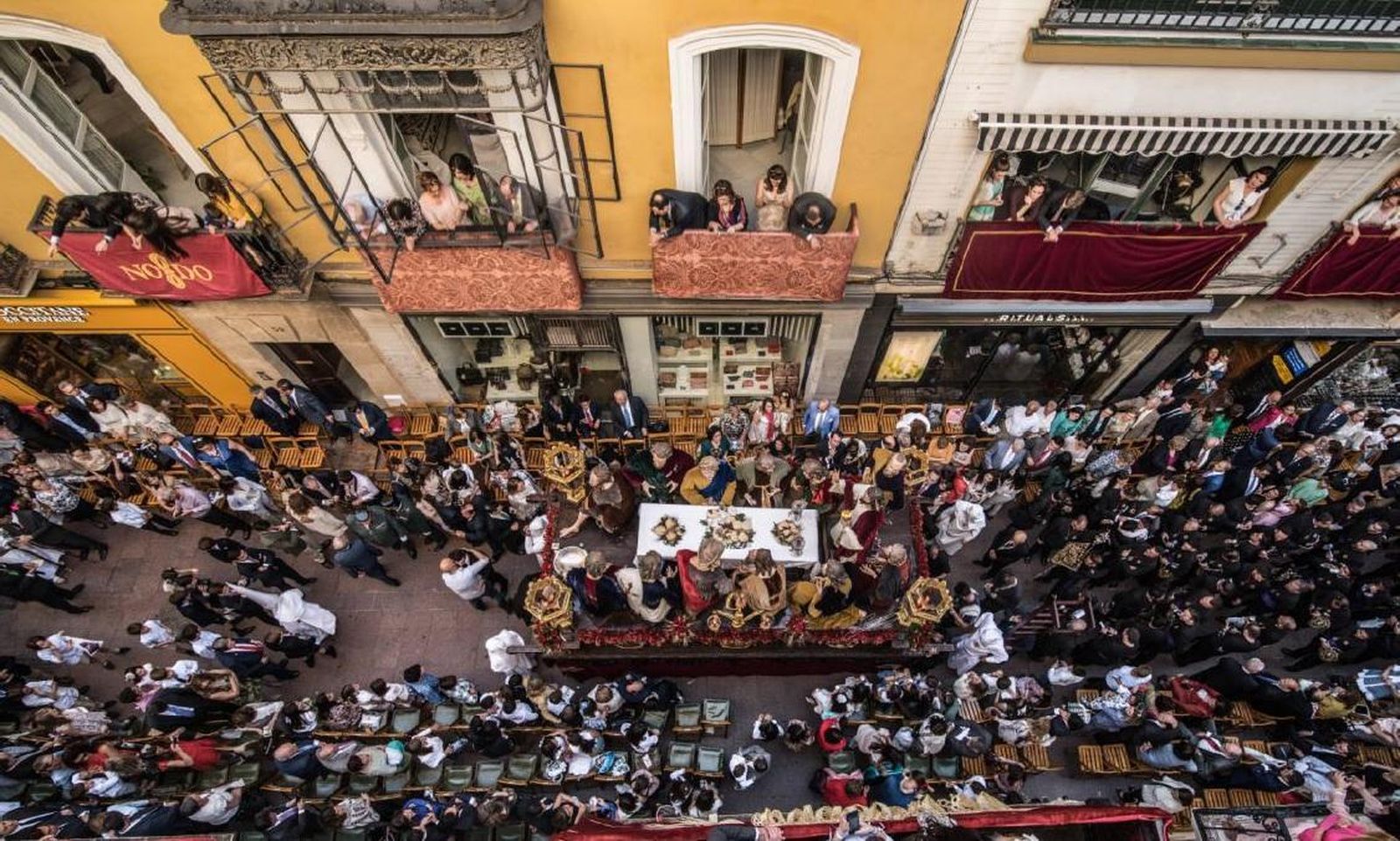 El misterio de la Sagrada Cena a su paso por el Círculo Mercantil