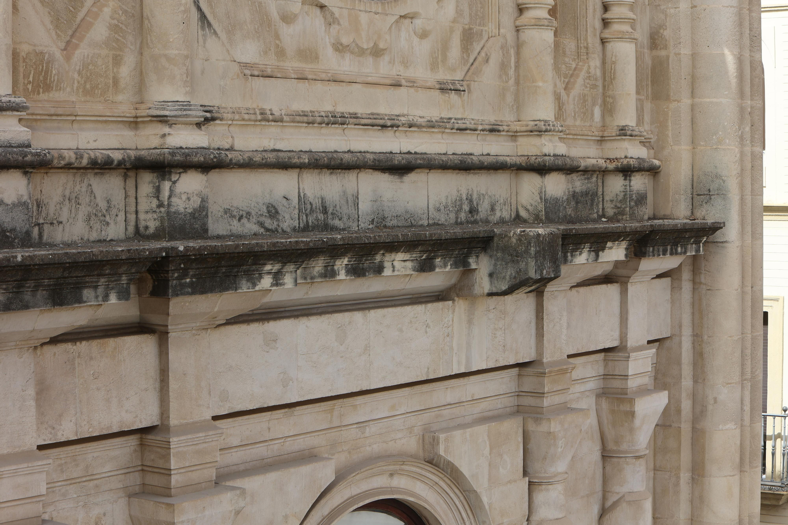 Obras en la fachada del ayuntamiento