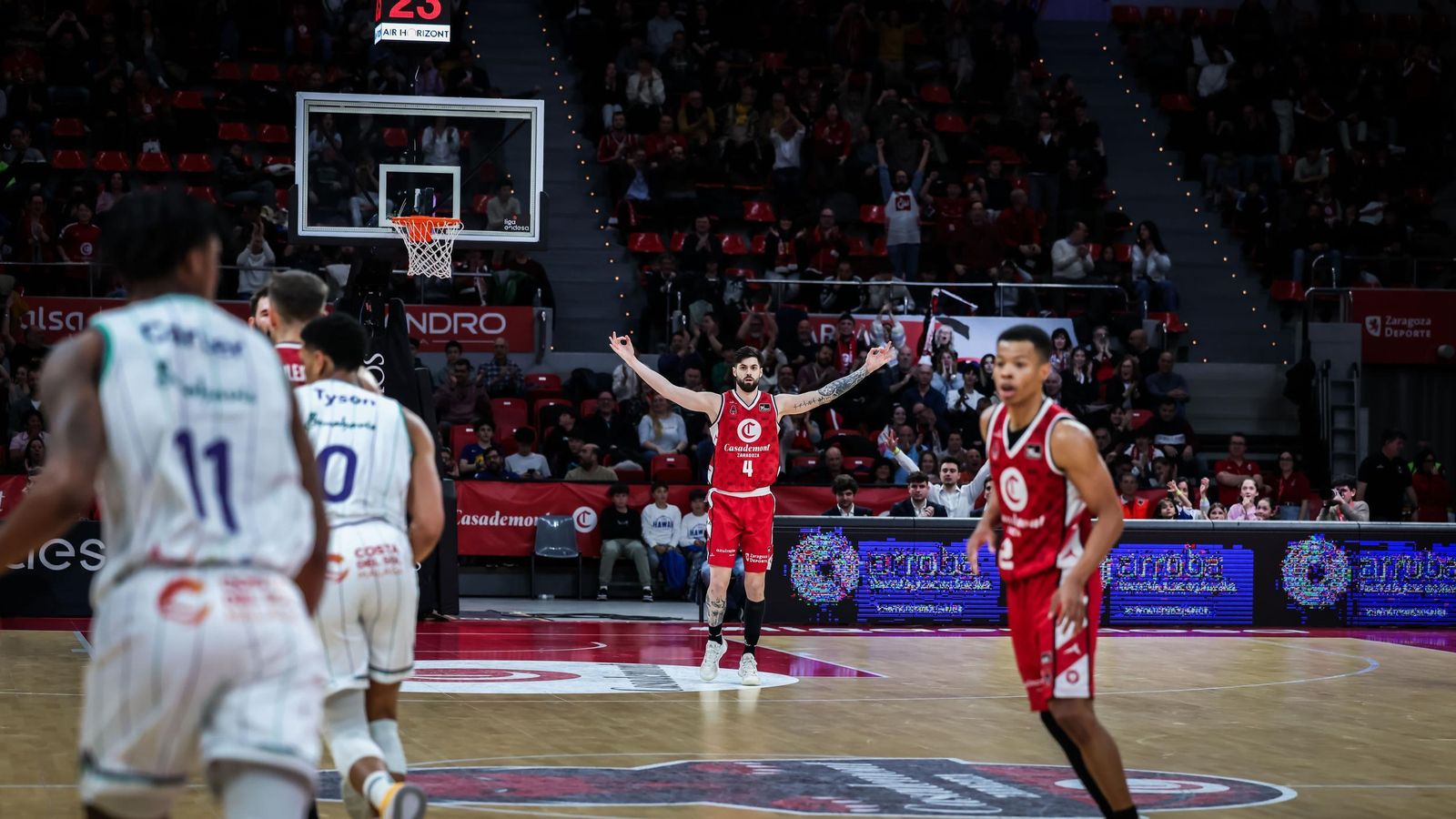 El Casademont Zaragoza-Unicaja, en fotos