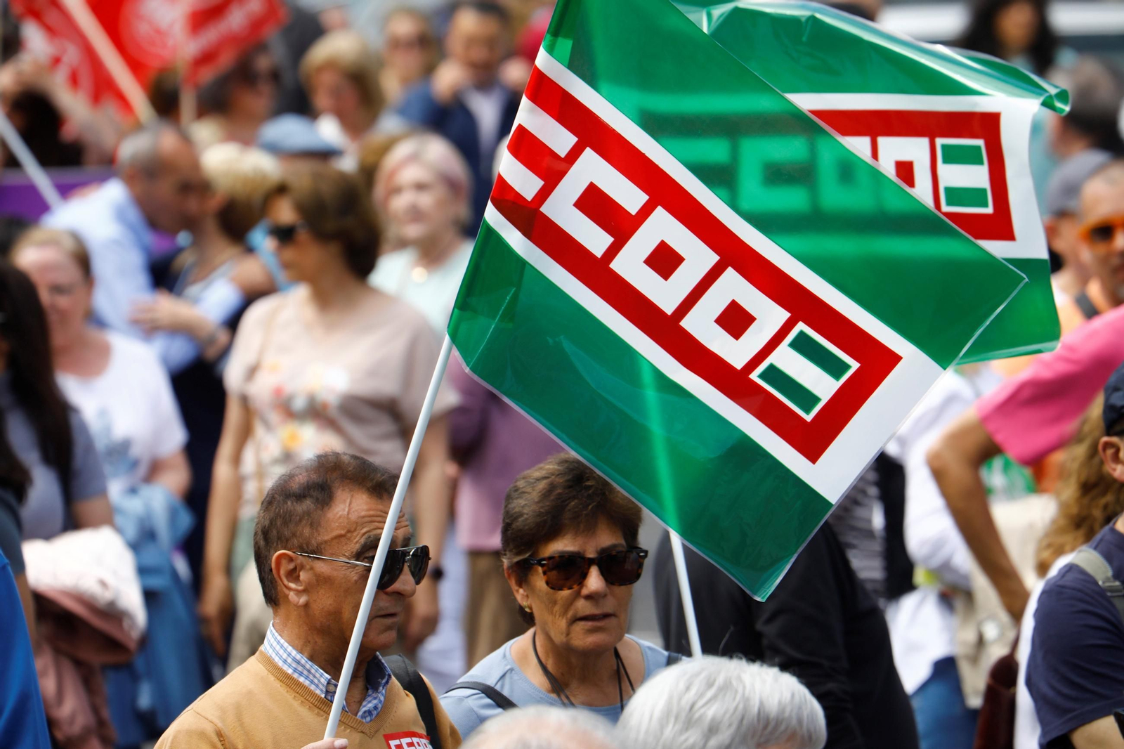 Todas las imágenes de la manifestación del 1 de mayo en Córdoba Todas las imágenes de la manifestación del 1 de mayo en Córdoba