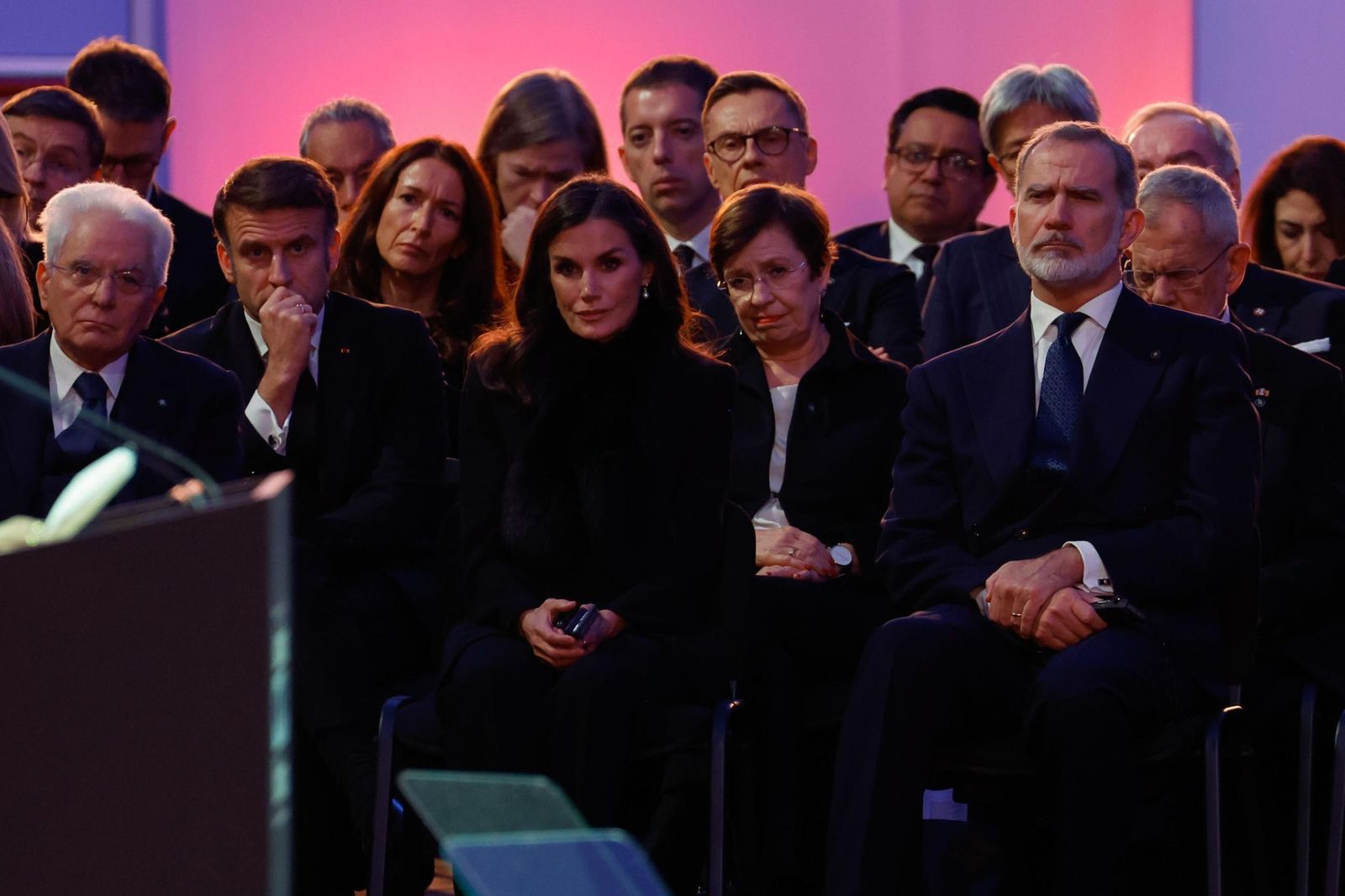 Los Reyes de España asisten al 80 aniversario de la liberación del campo de concentración de Auschwitz