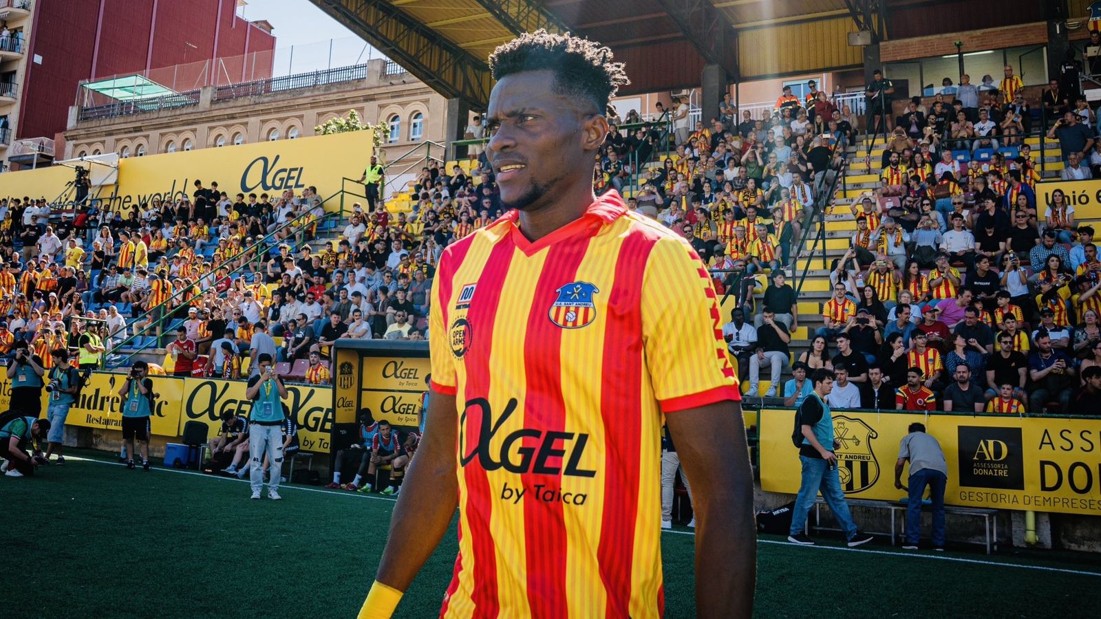 Saturday, en un partido con el Sant Andreu.