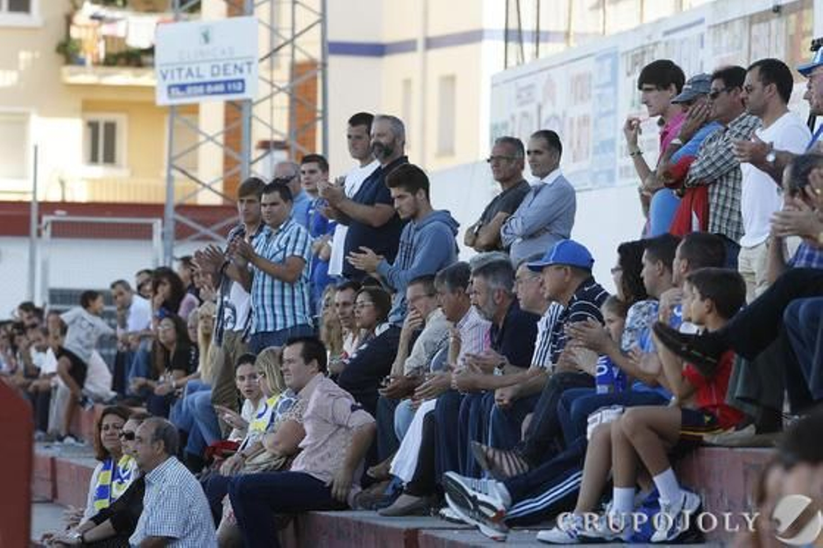 Los azulinos empatan con el Coria 1-1 en Rota en el partido del destierro 

Foto: Pascual