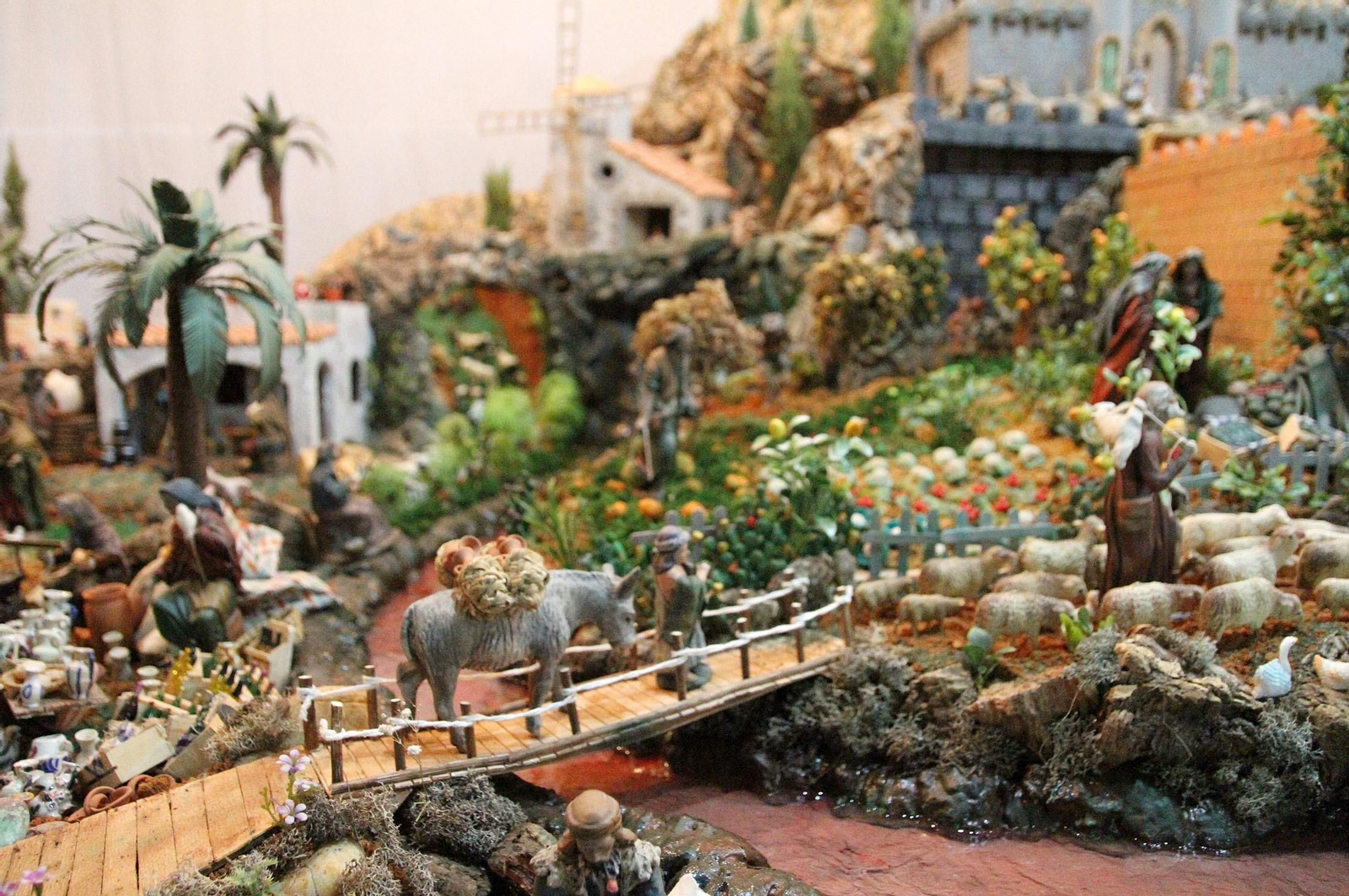 Belén de la Hermandad del Nazareno, en imágenes