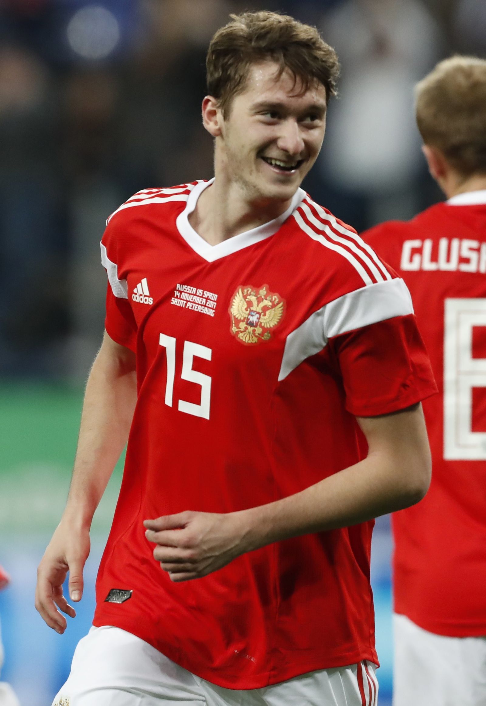 La galería del amistoso Rusia-España