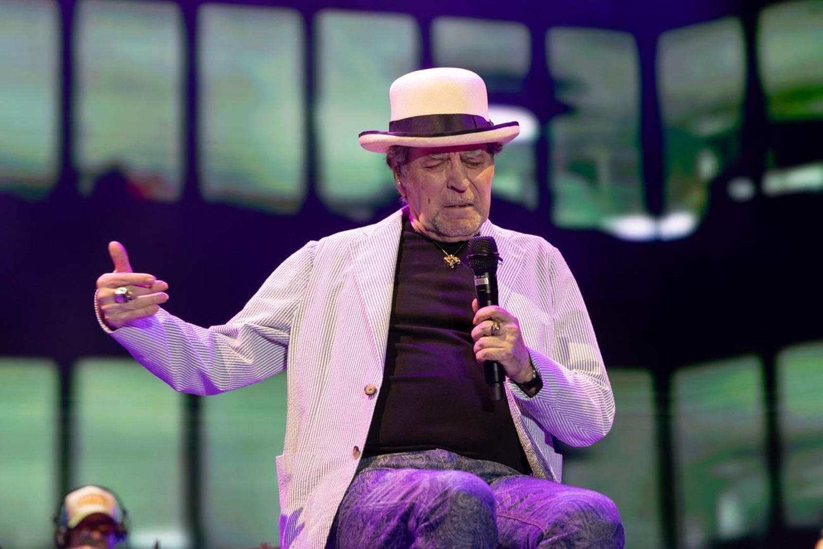 Concierto de Joaquín Sabina en su gira de despedida "Hola y Adiós"