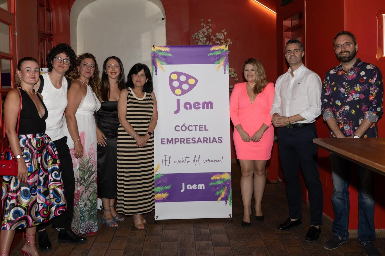 El cóctel de las mujeres empresarias de Jaén, en imágenes
