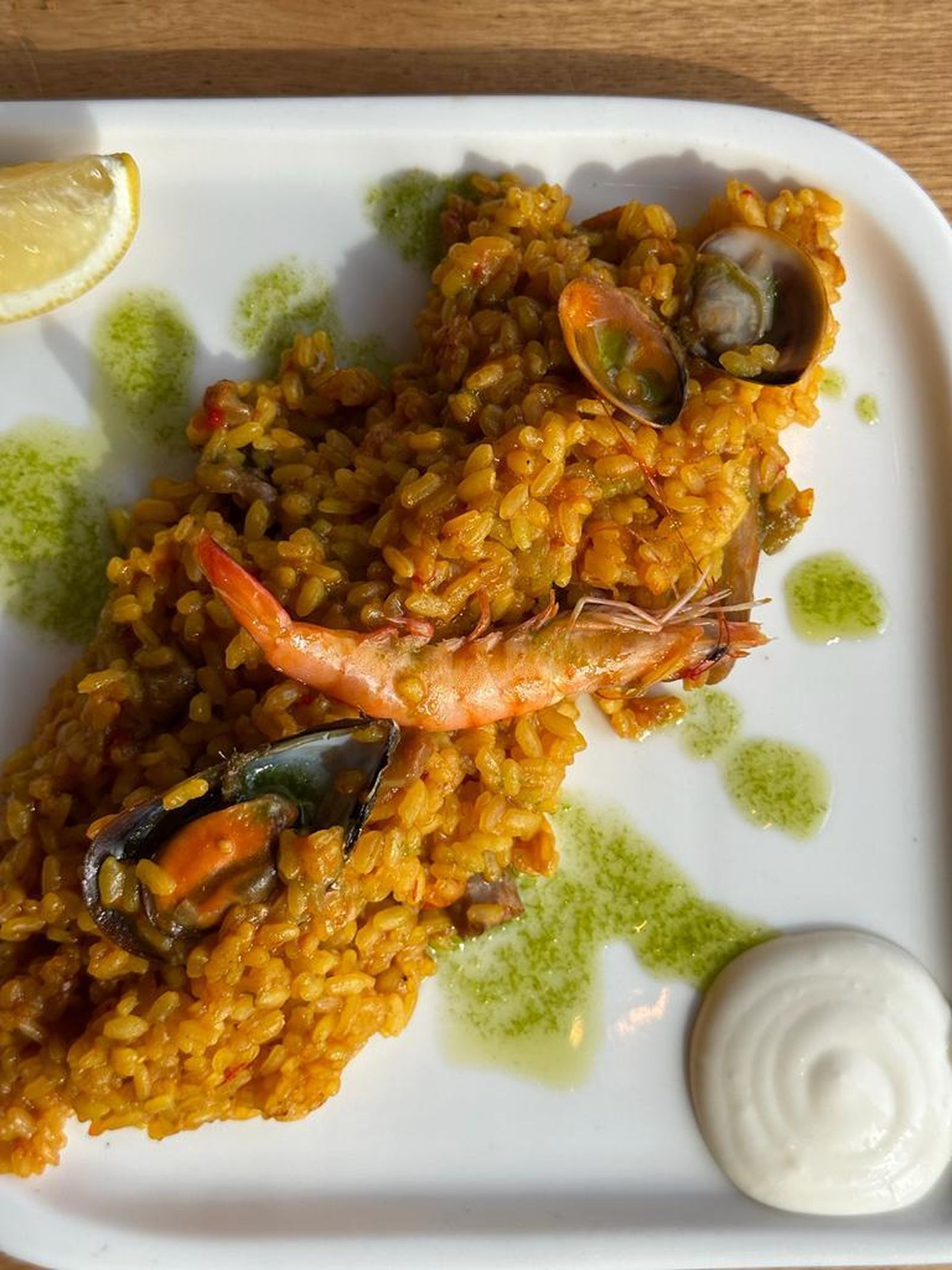 Espectacular arroz de Don Benjumea.