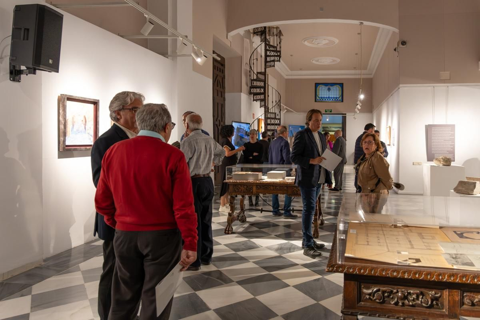 Inauguración la muestra "Los Baños Árabes de Jaén: Historia de un descubrimiento y su restauración. 40 años del Premio Europa Nostra"