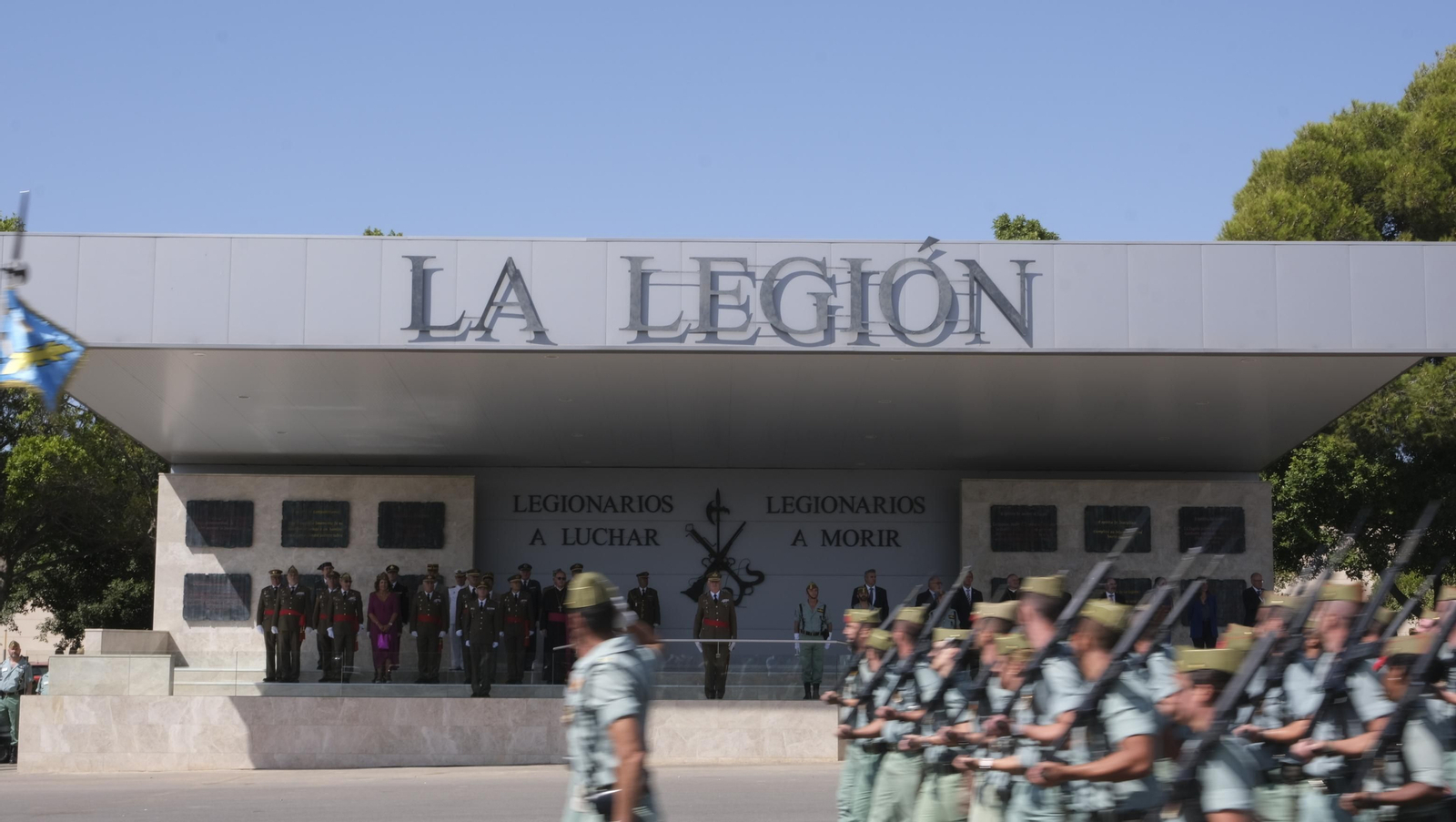 Imágenes del 102 aniversario de La Legión en Almería