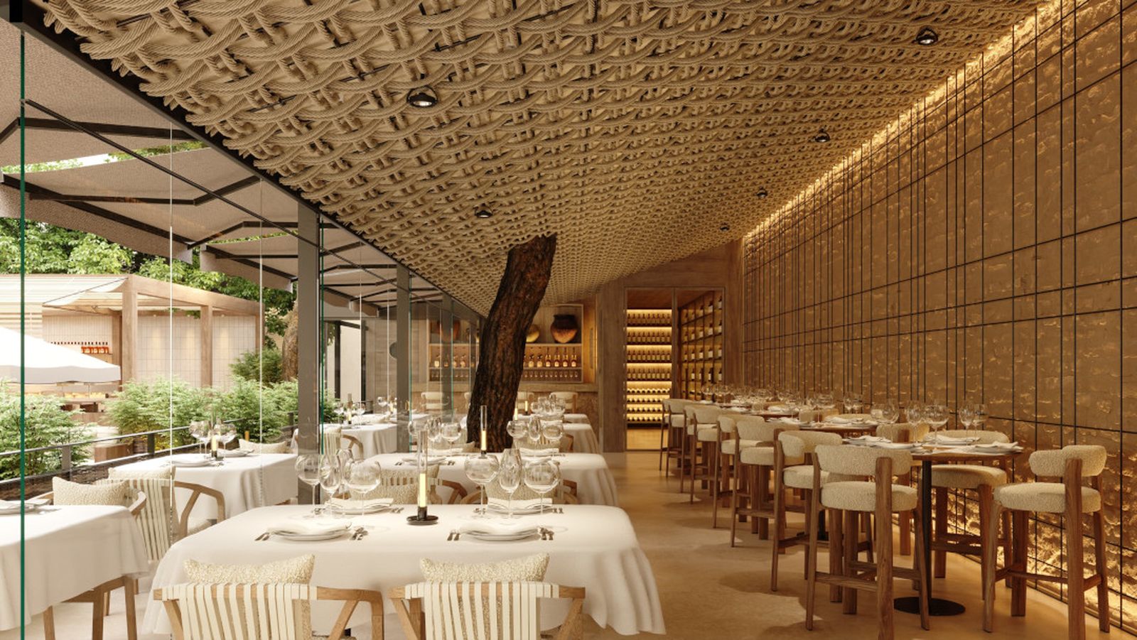 Casa del Pescador, uno de los salones