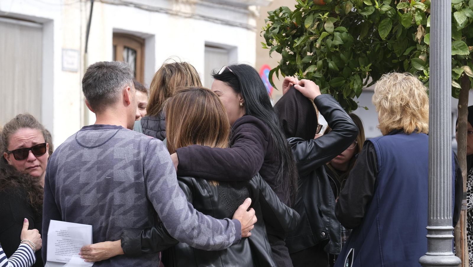 Funeral del crimen vicario de las dos niñas, en Abla