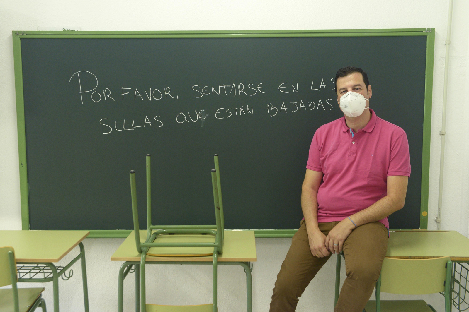 Gustavo Hernández, profesor del IES Baelo Claudia de Algeciras