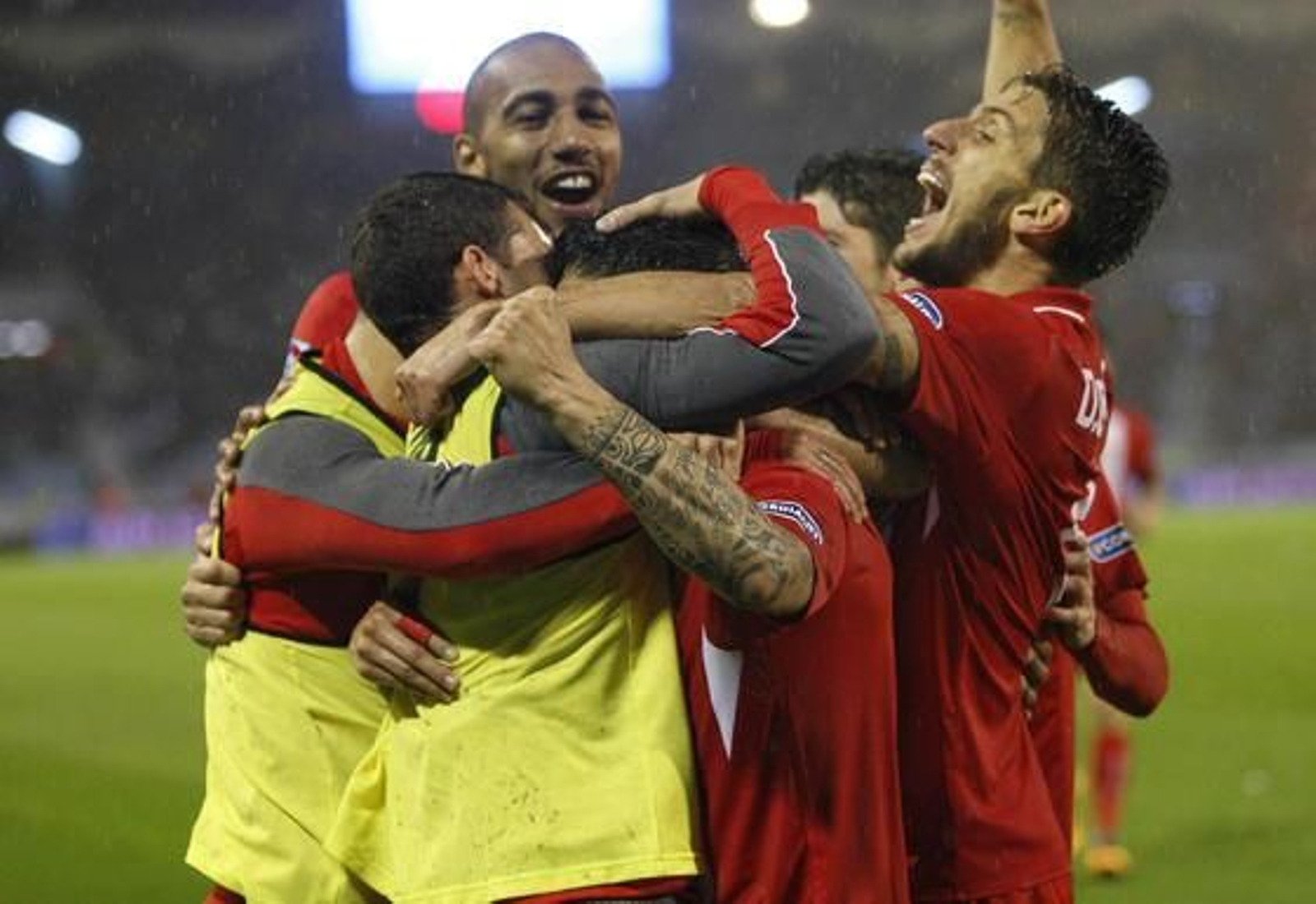 Las imágenes del Celta-Sevilla de Copa