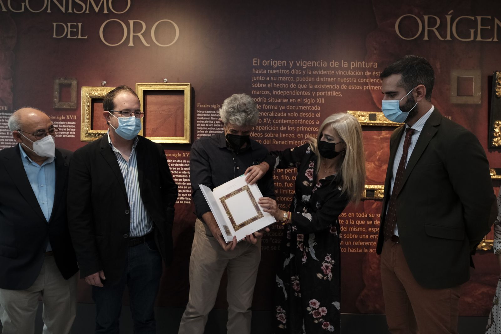 Fotogalería inauguración exposición El Marco Barroco Español. Museo de Almería.