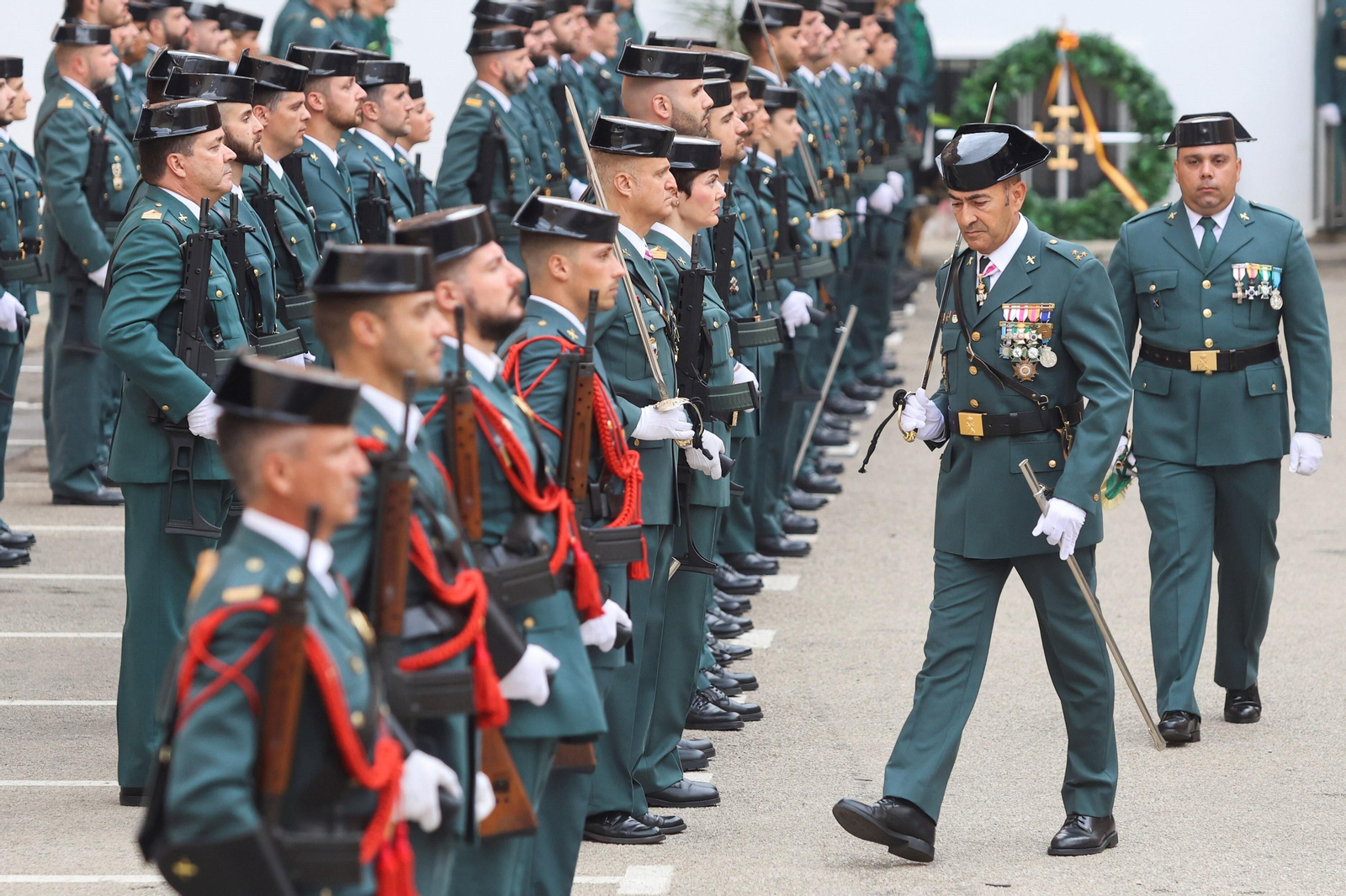 La Guardia Civil de Málaga homenajea a los agentes retirados en su 179 aniversario