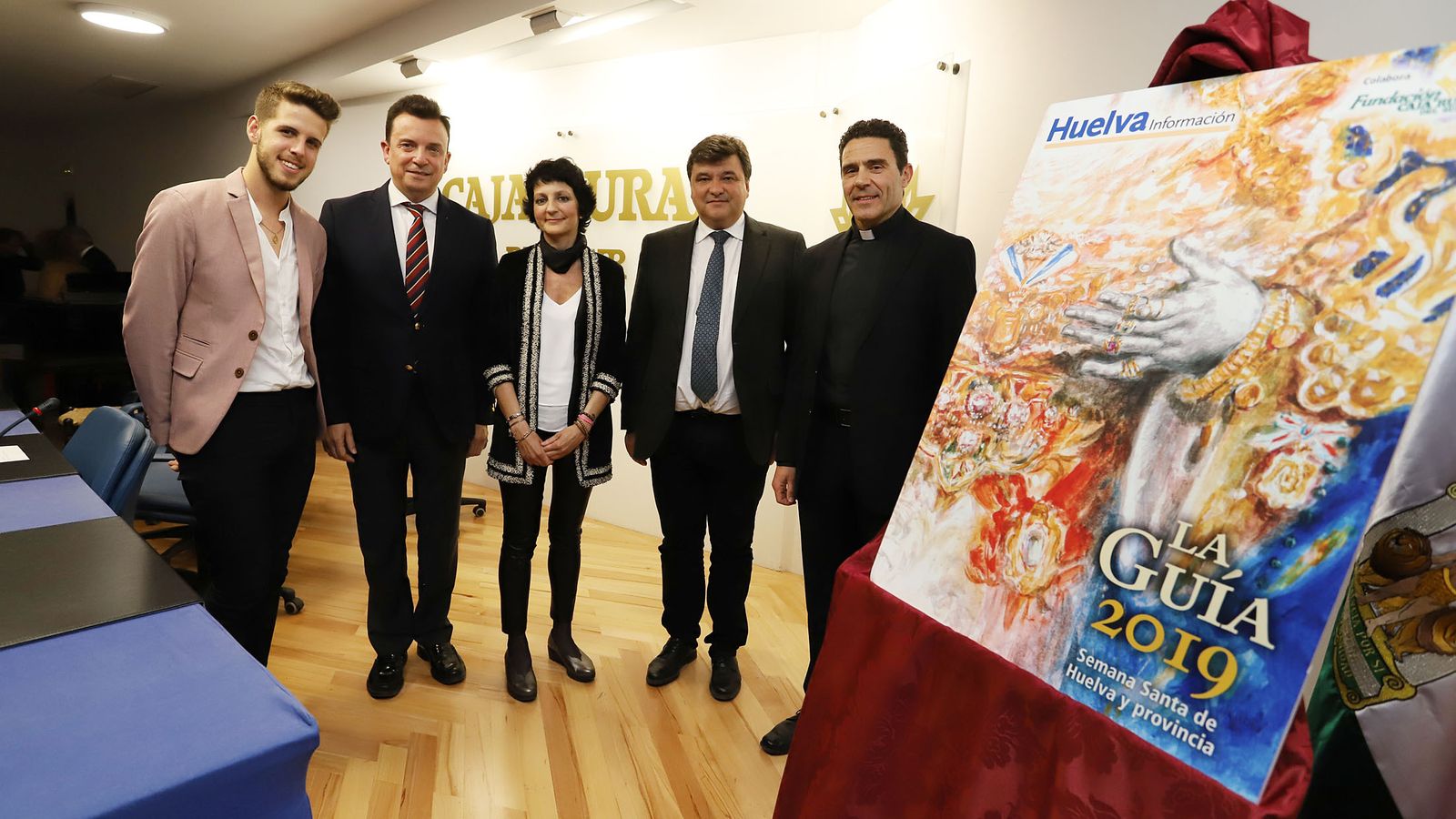 Ramón Martín, Emilio Ponce, Ana Vives Casas, Gabriel Cruz y José Manuel Barral.