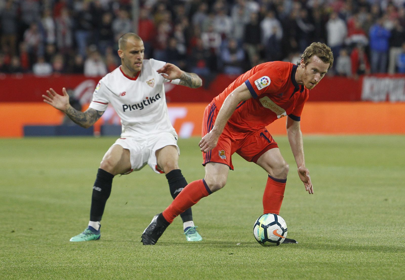 Las imágenes del Sevilla-Real Sociedad