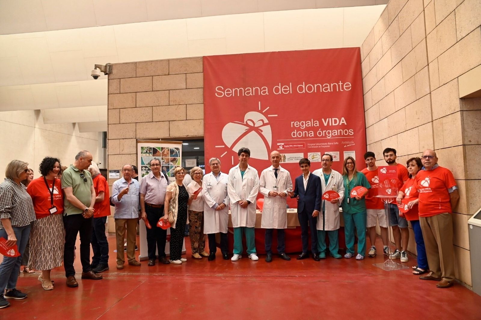 Las imágenes de la colecta de sangre en el Hospital Reina Sofía por la XXII Semana de la Donación