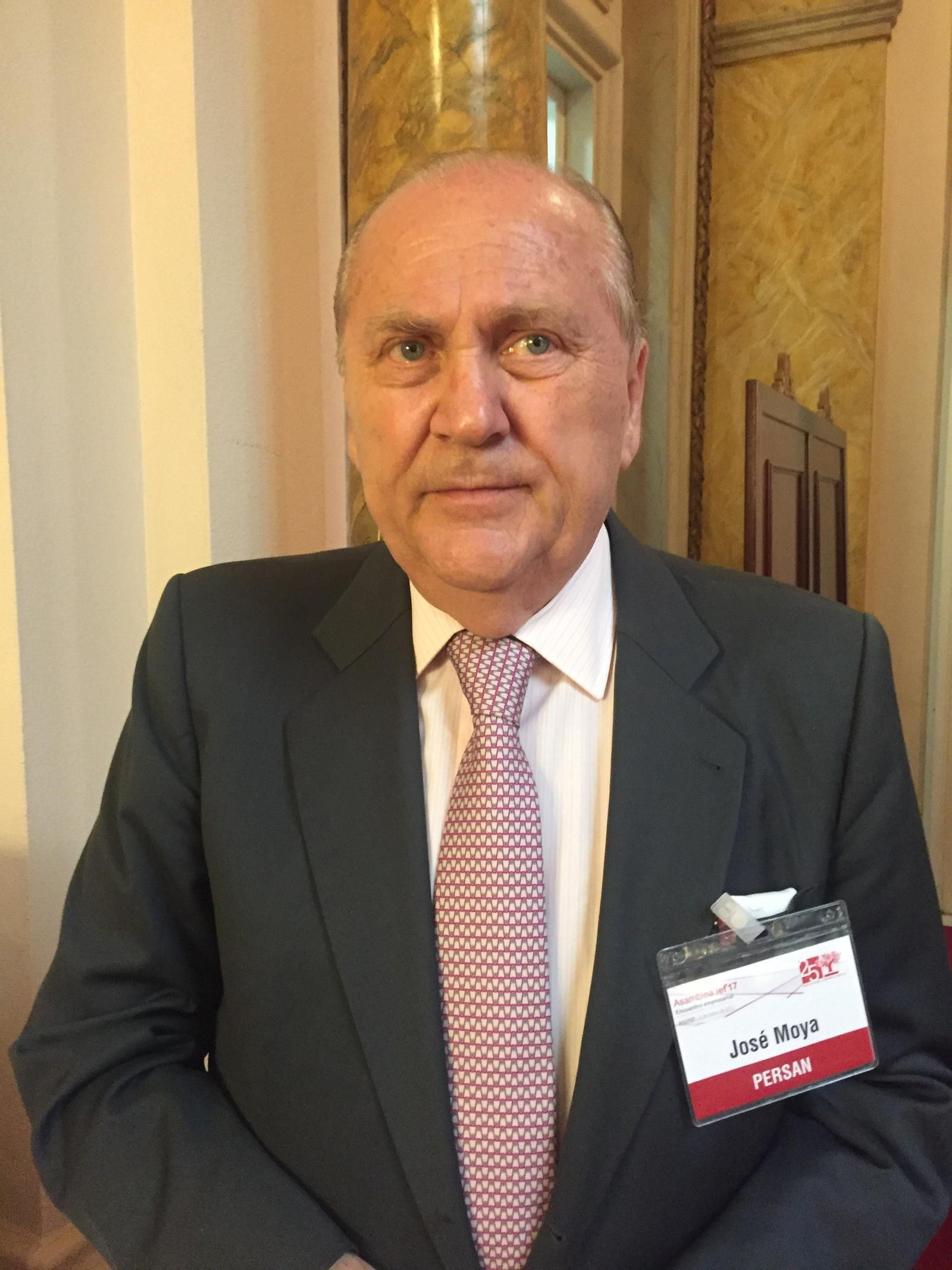 José Moya, ayer, en Madrid.