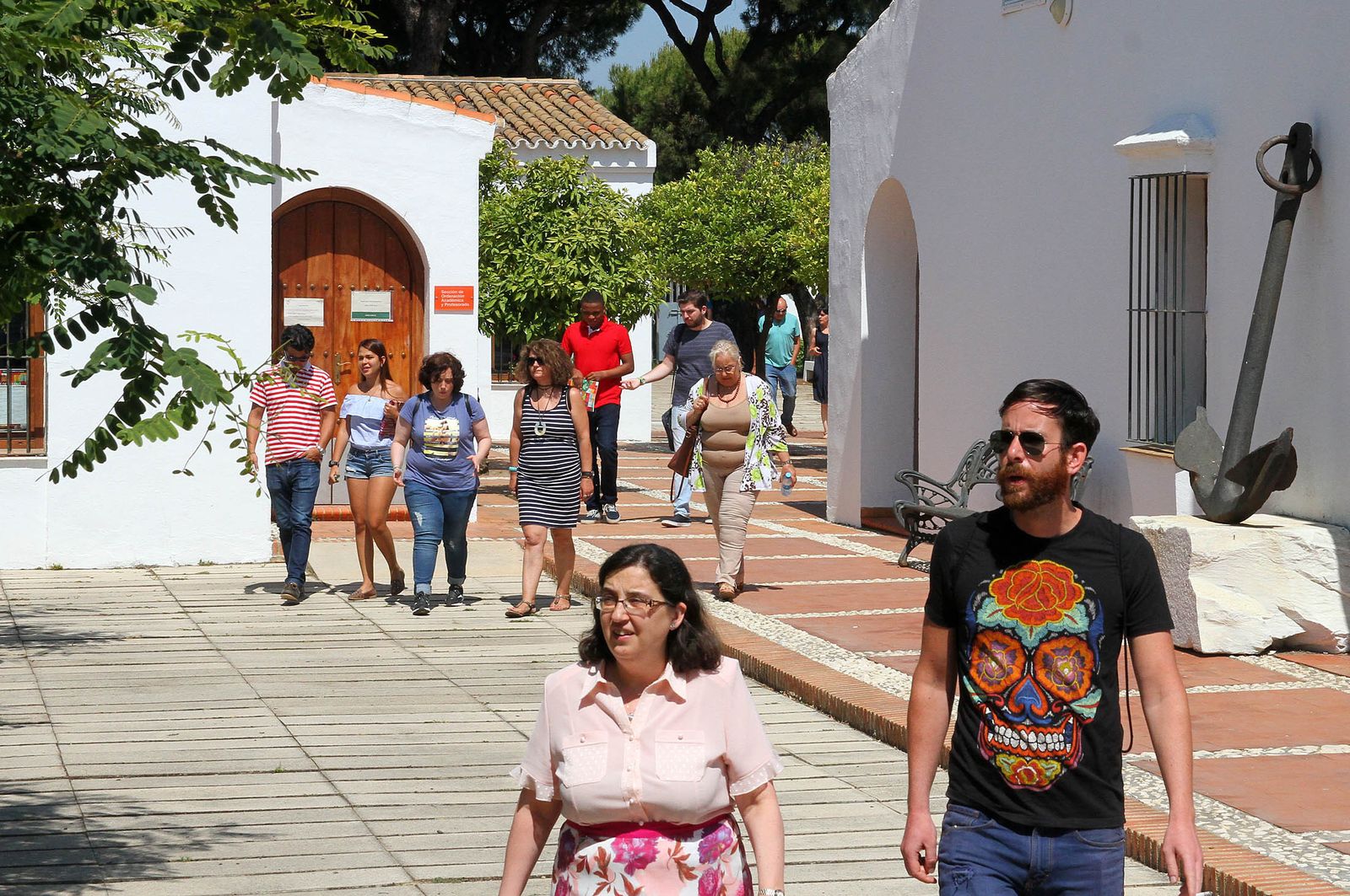 Alumnos de los Cursos de Verano de este año.