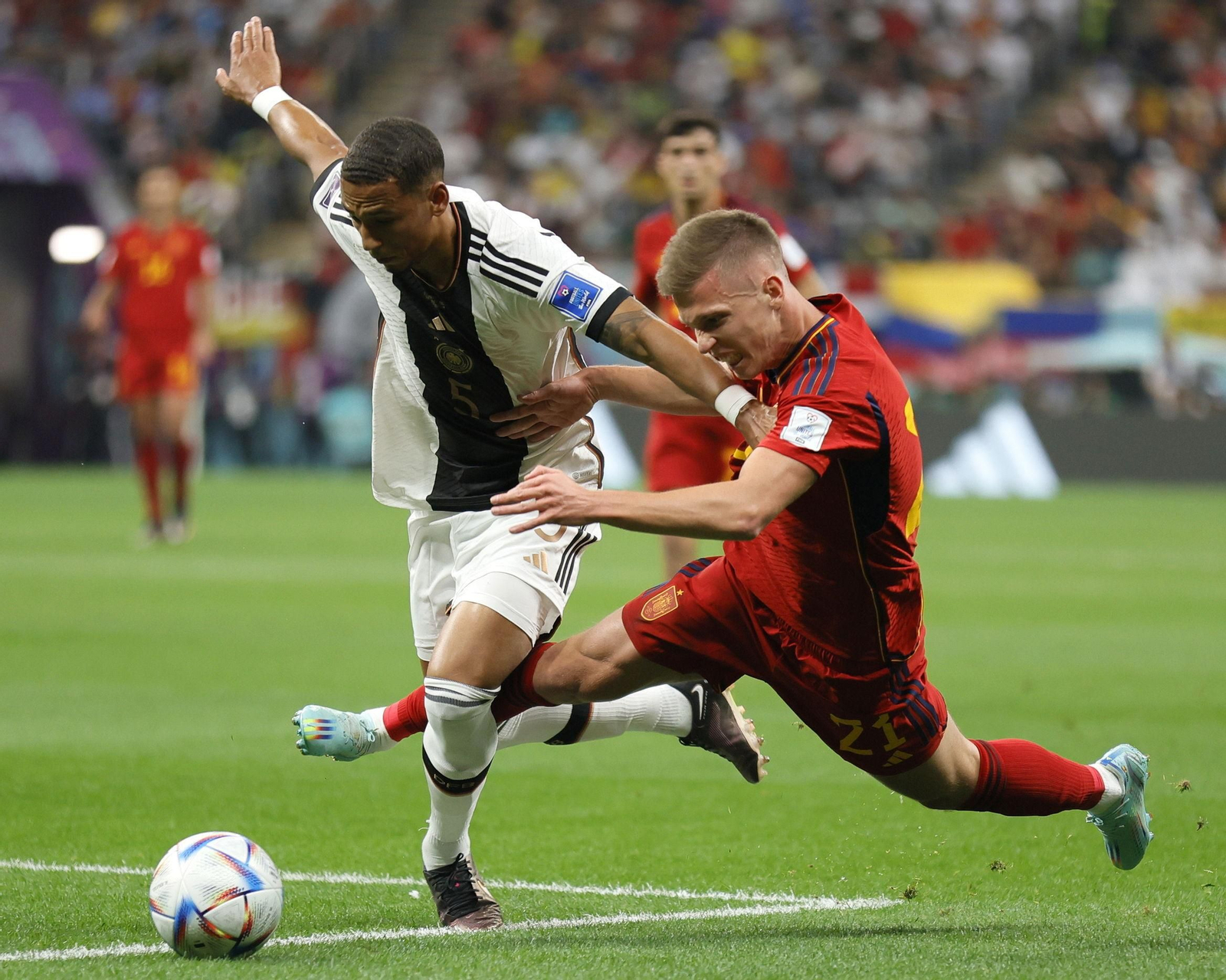 Las fotos del España-Alemania del Mundial de Qatar