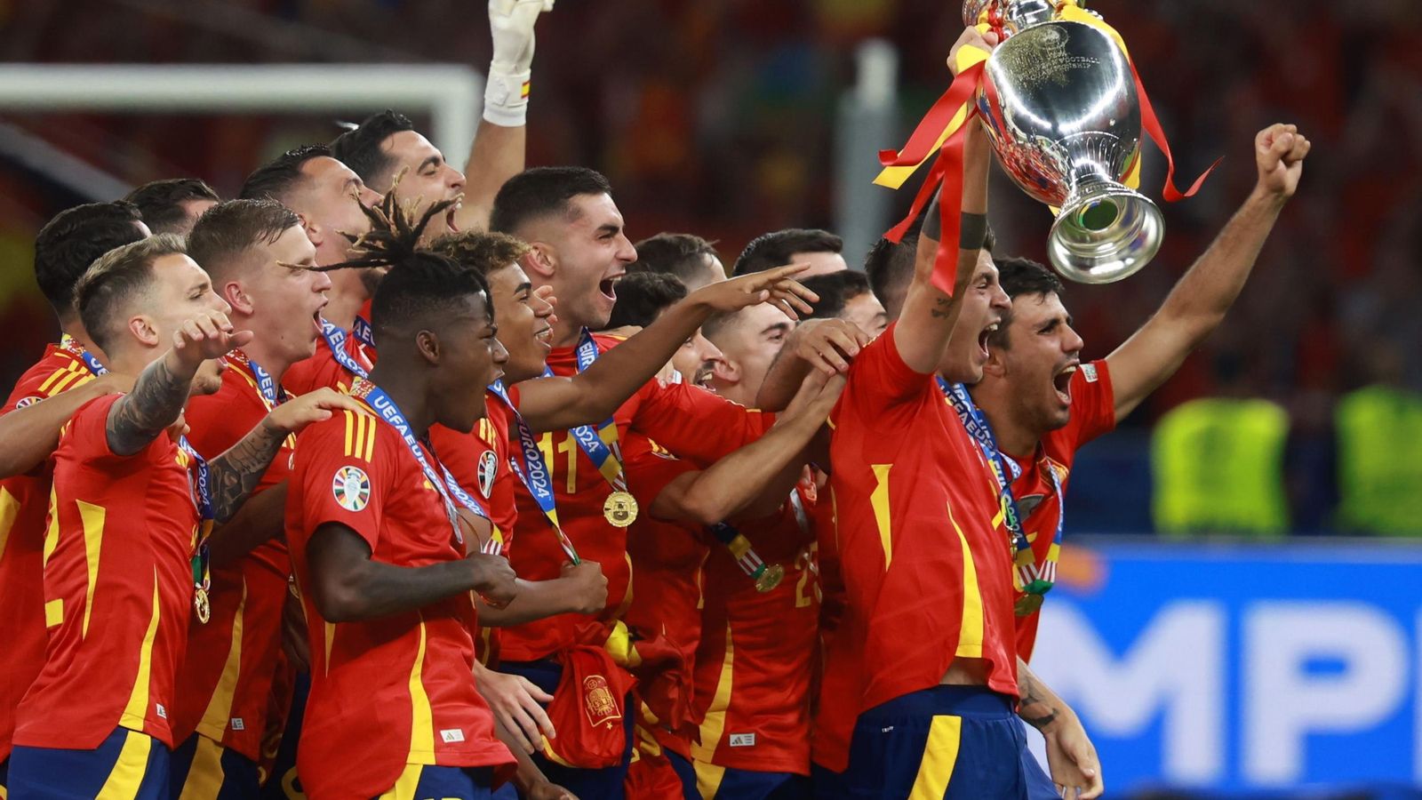 Las mejores fotos del título de España ante Inglaterra