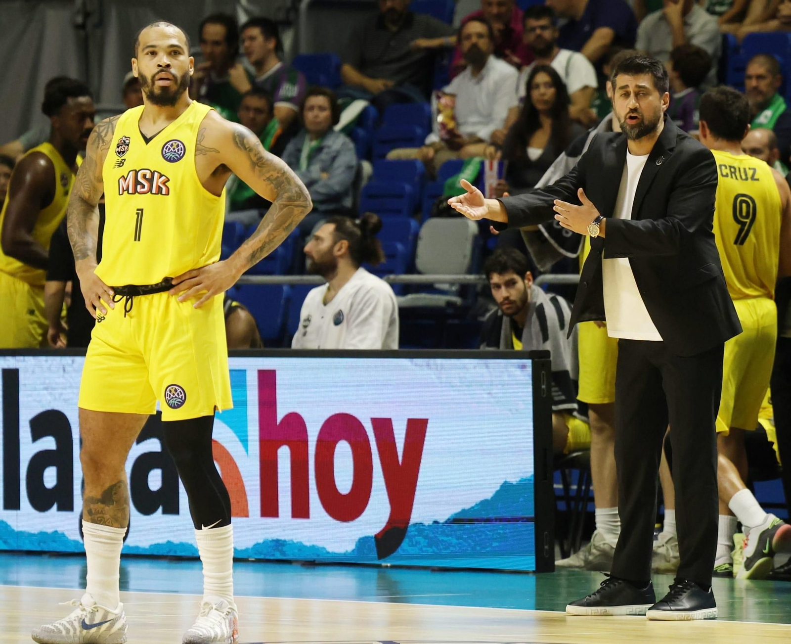 El Unicaja-Mersin, en fotos