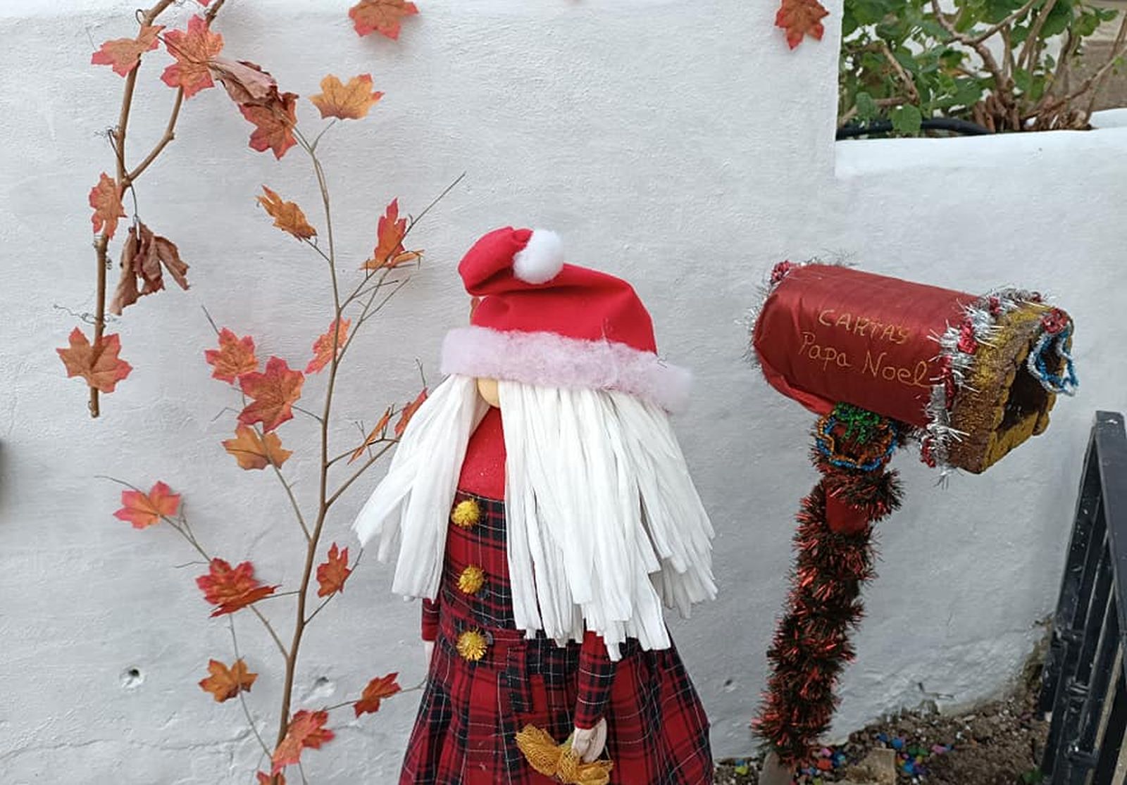 Decoración navideña de El Rincón del Beso