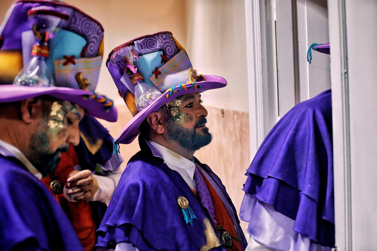 El coro "Despierta" en camerinos