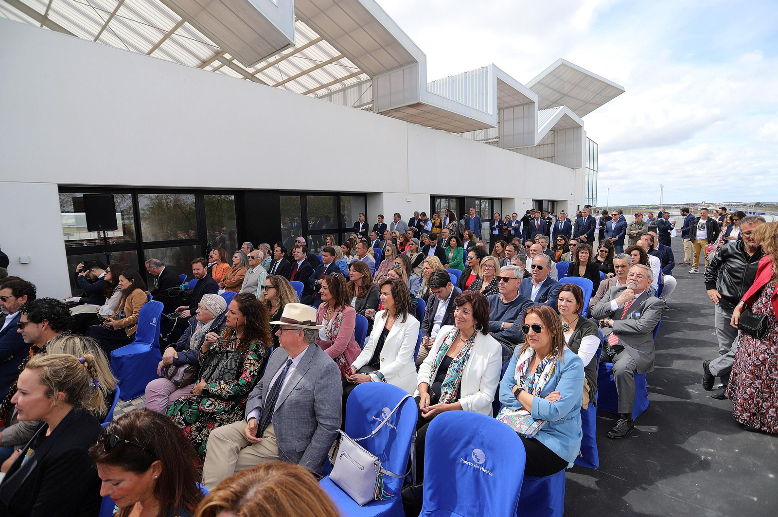 Imágenes del acto de inauguración del inicio de actividad de la Ciudad del Marisco