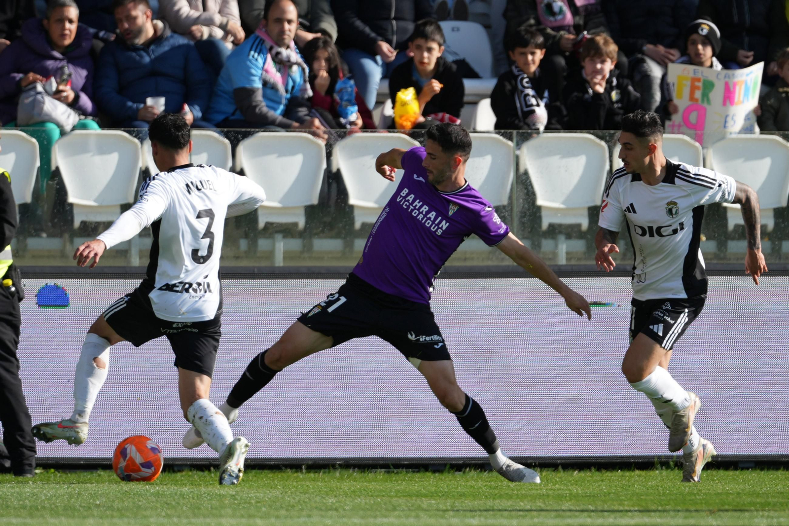 Las mejores fotos del Burgos CF - Córdoba CF en El Plantío