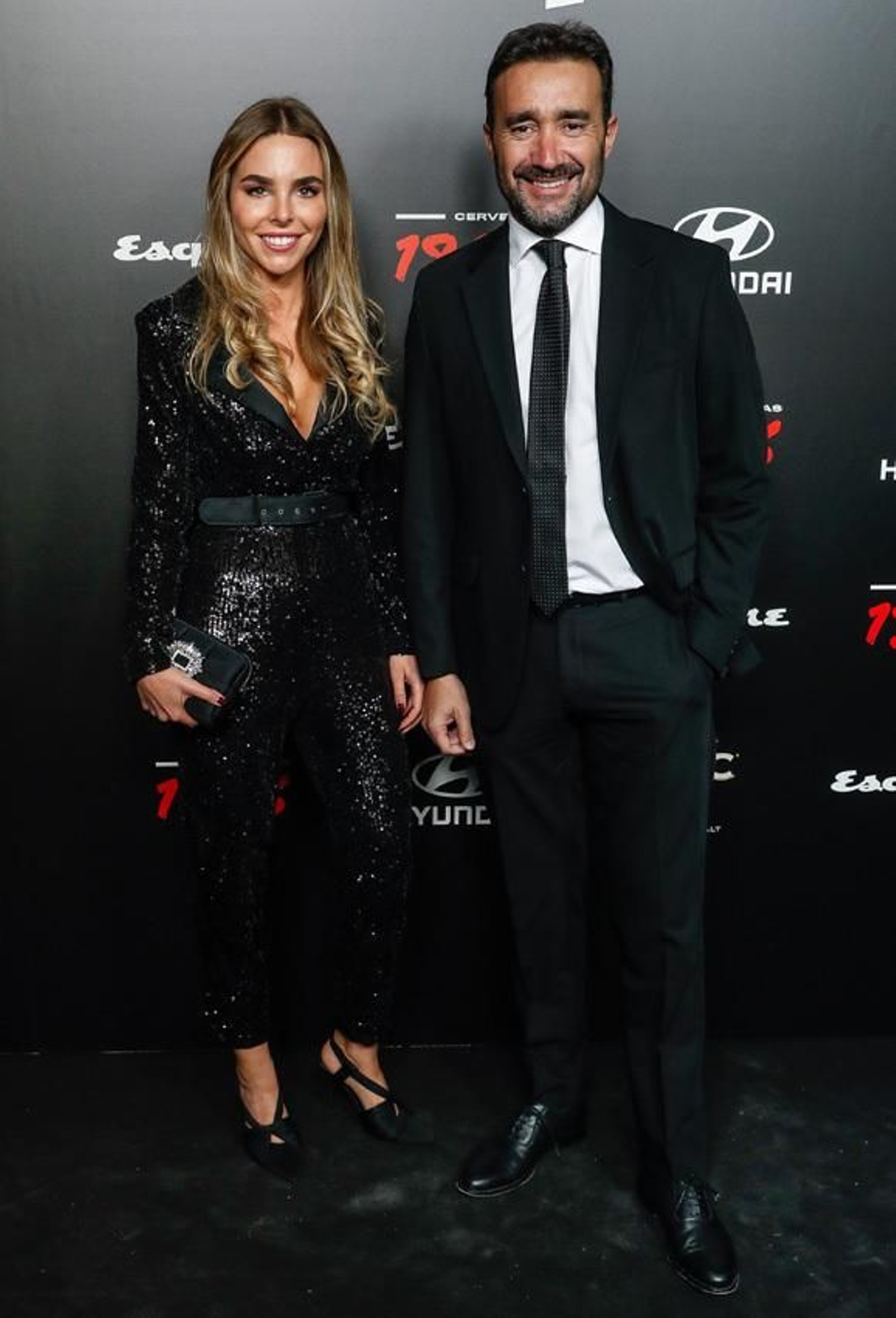 Juanma con su novia, la también periodista deportiva Helena Condis.