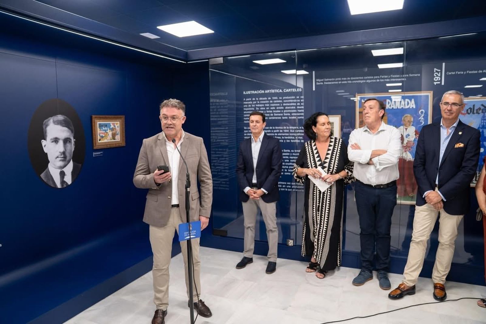 Inauguración de la Exposición permanente de Miguel Salmerón Pellón en 2025
