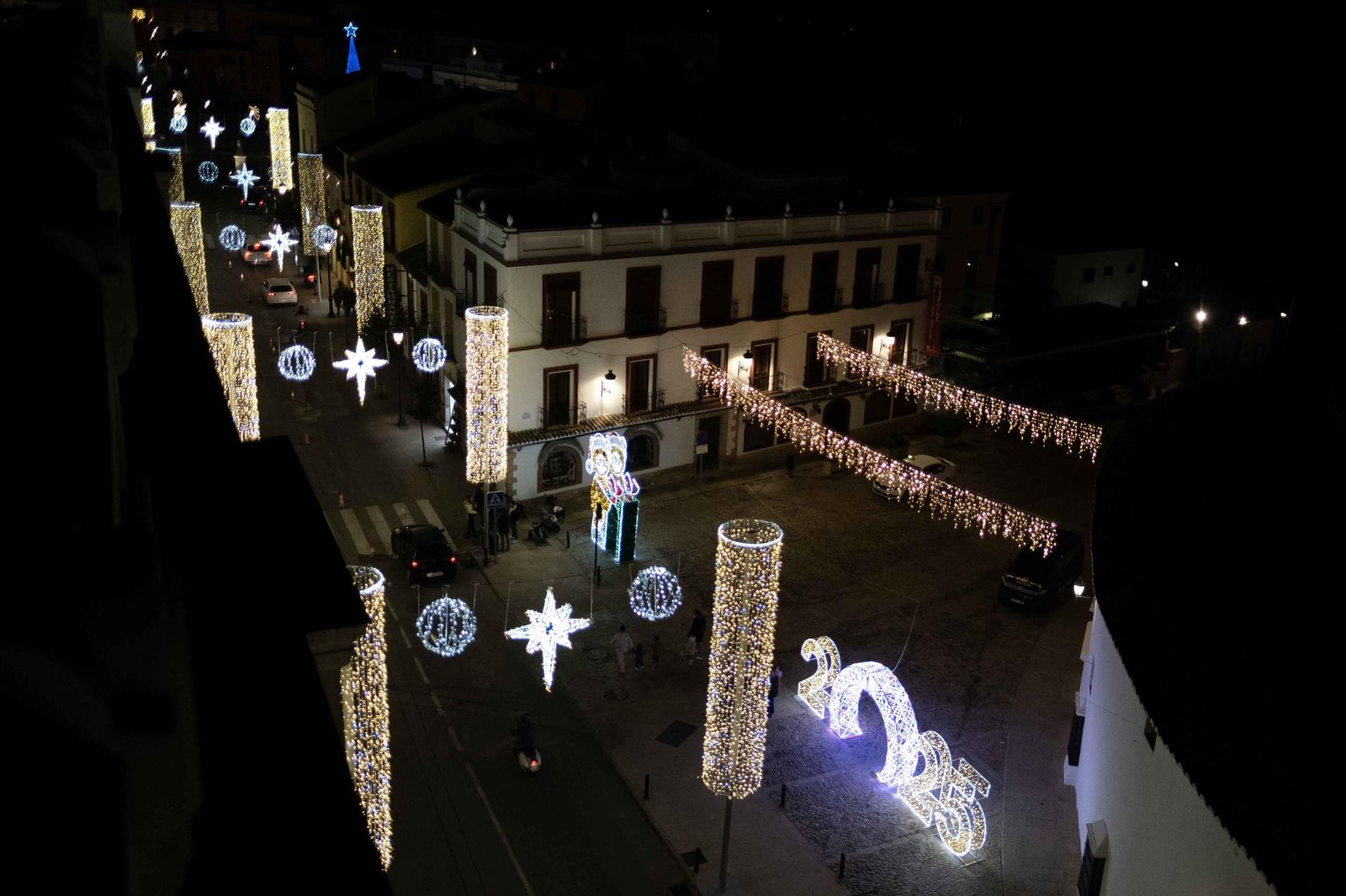 El alumbrado especial de Navidad de Ronda, en fotos