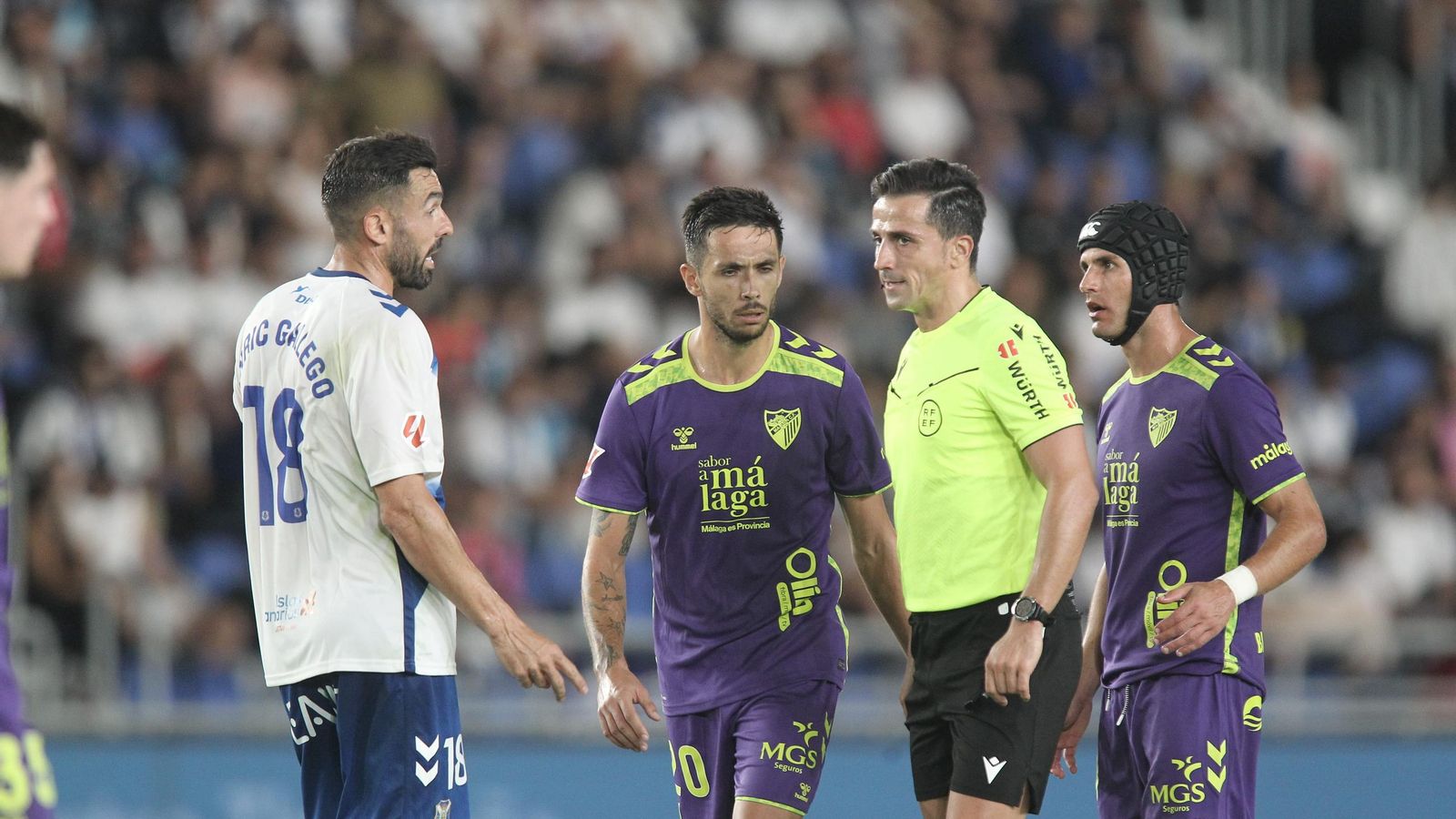 Las fotos del CD Tenerife-Málaga CF