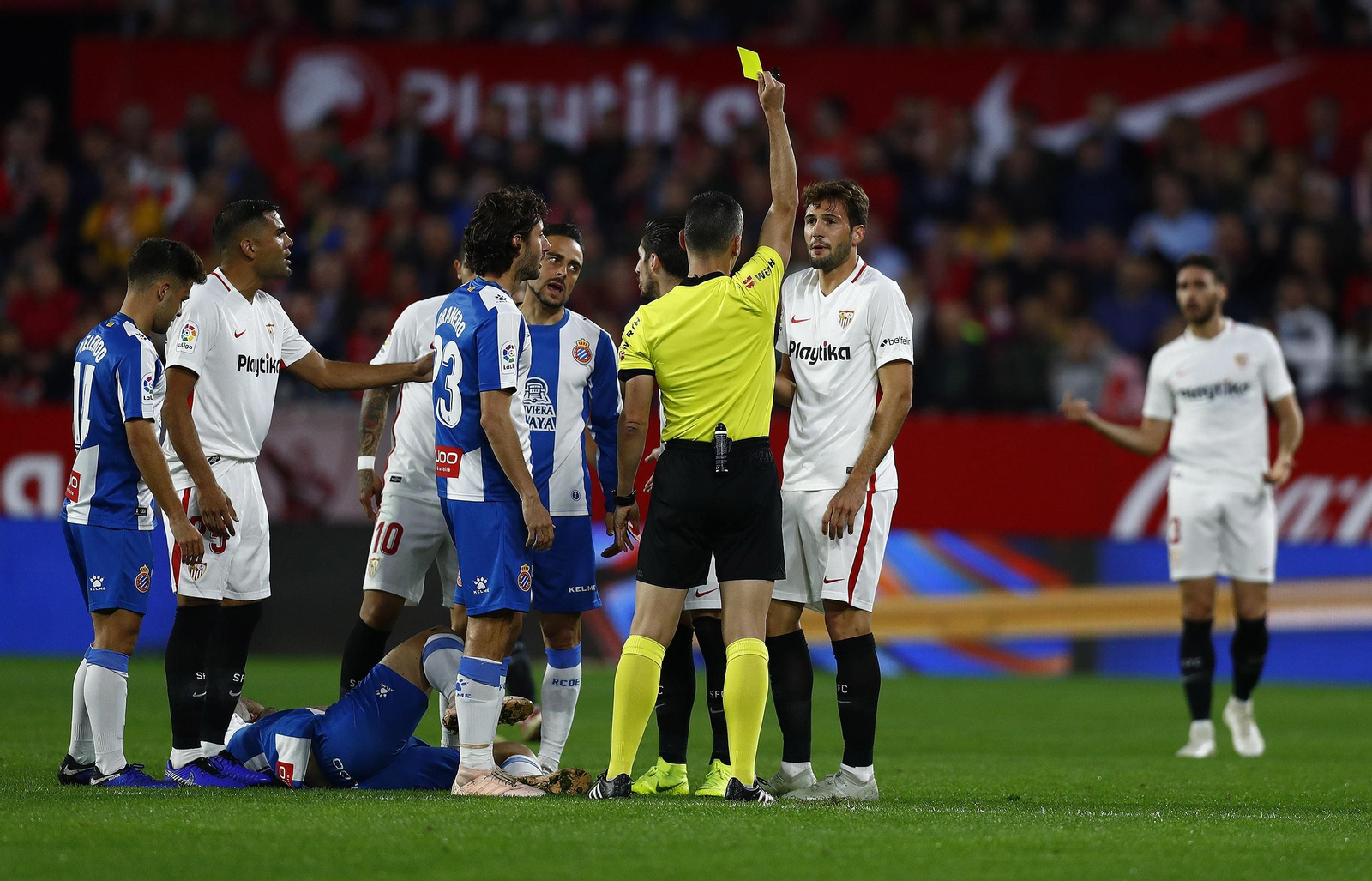 Las imágenes del Sevilla-Espanyol