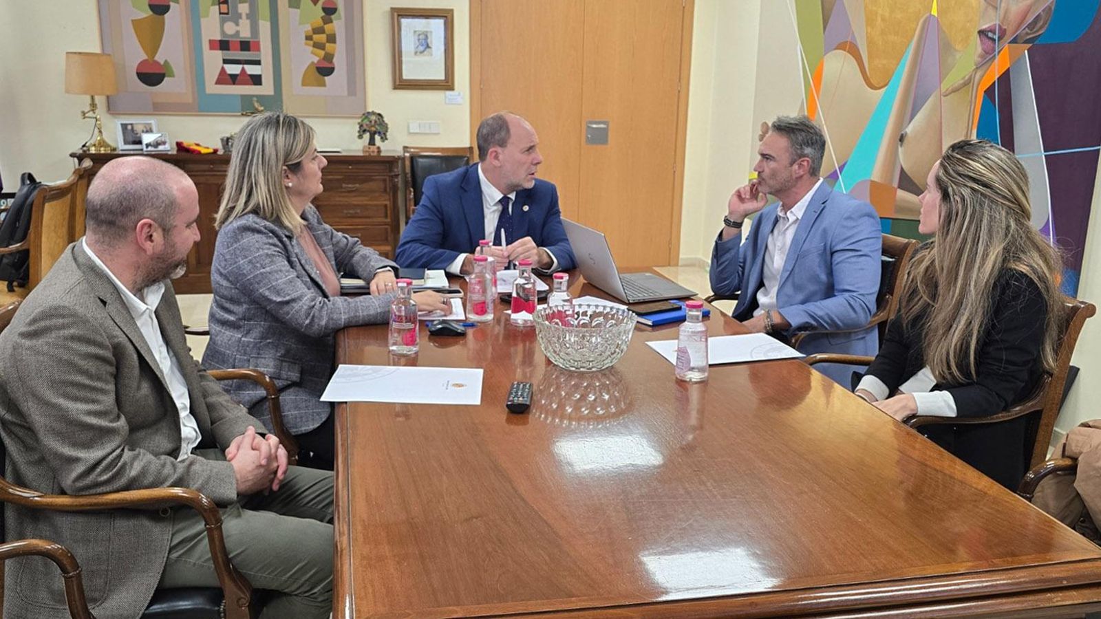 Reunión UJA y CATEC.