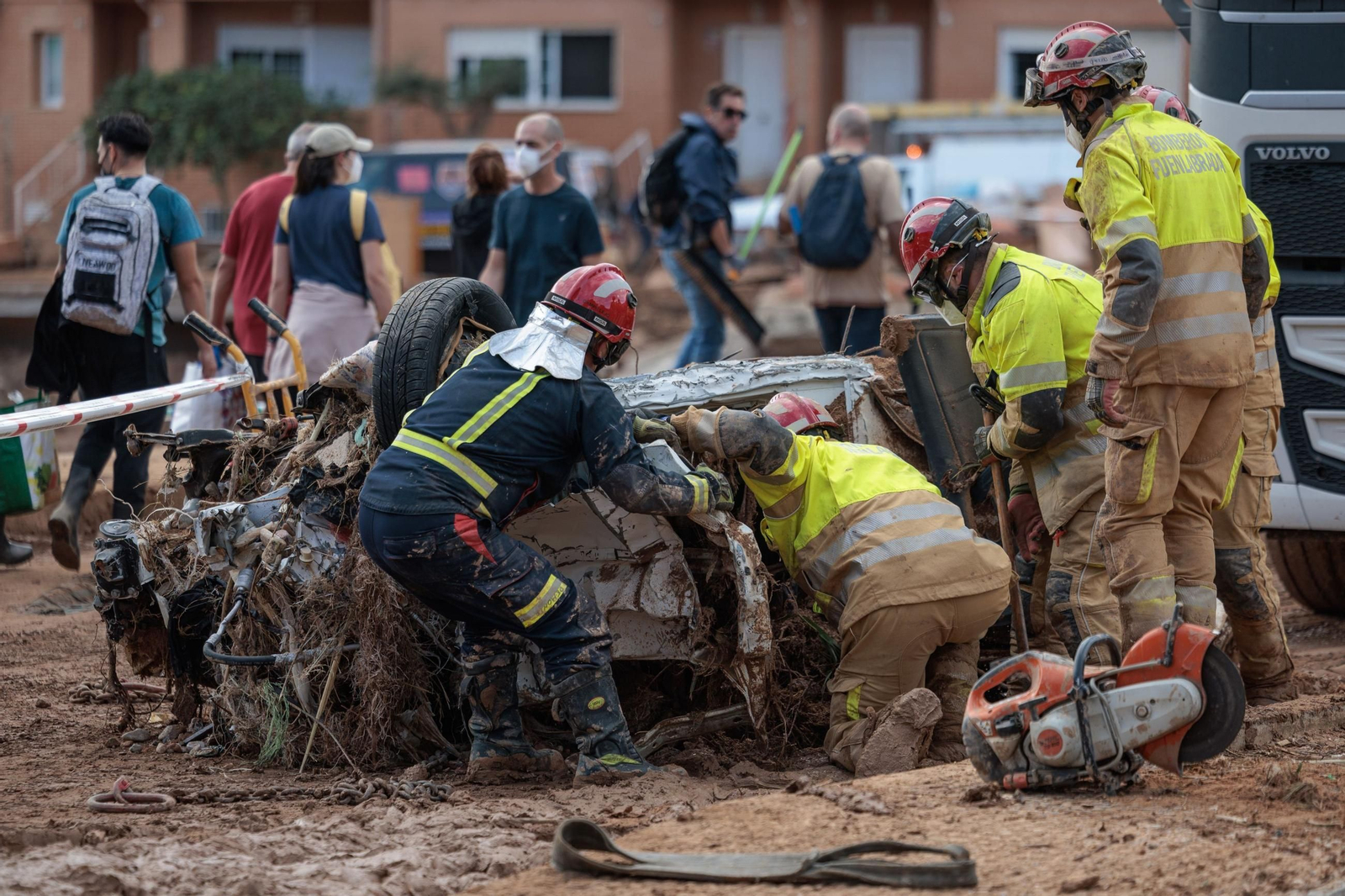 Situación en Valencia tras el paso de la DANA.