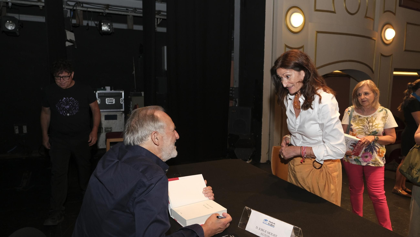 El Diario de los Libros con el escritor Jorge Molist, en imágenes