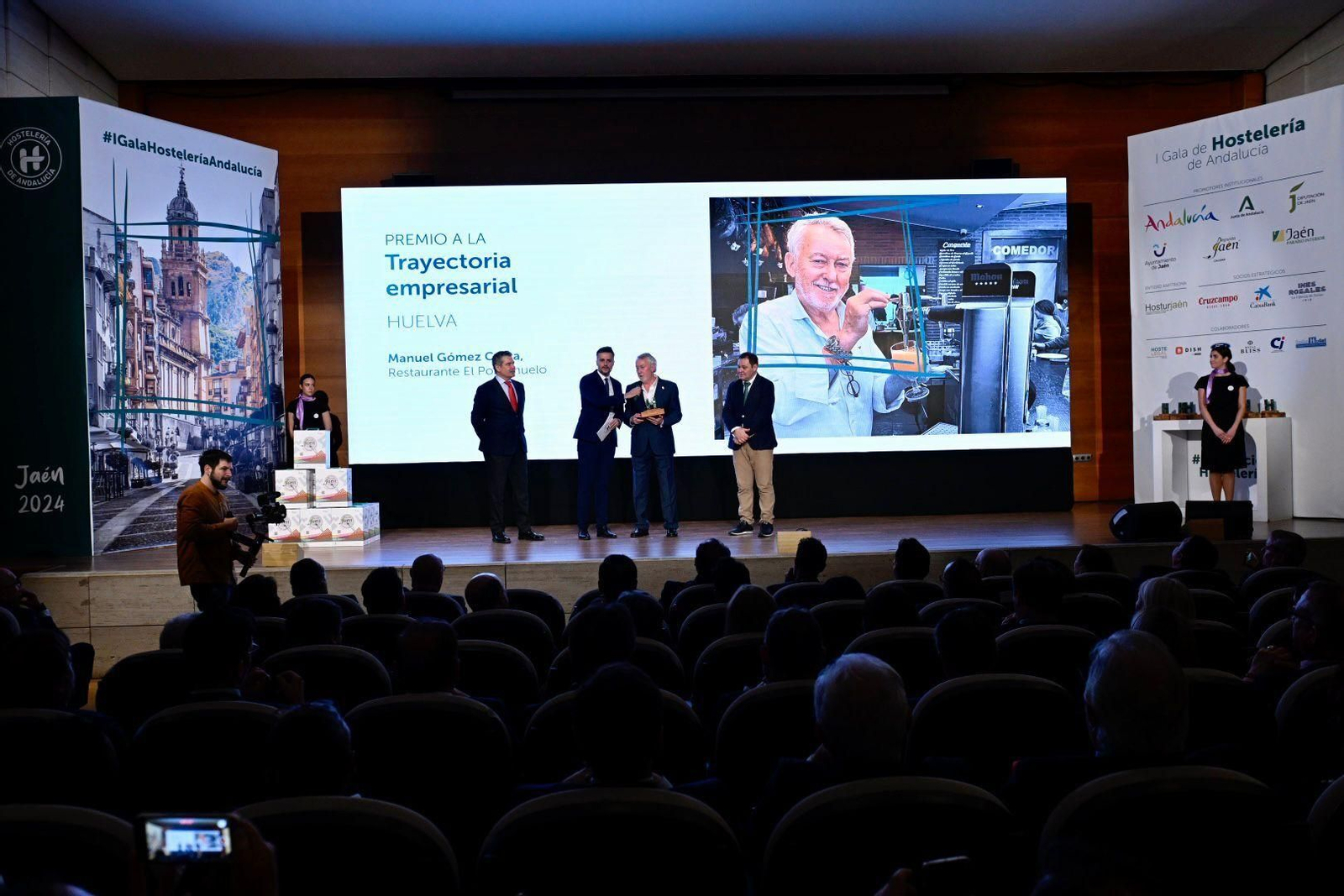 En imágenes: La primera gala de los Premios de Hostelería de Andalucía