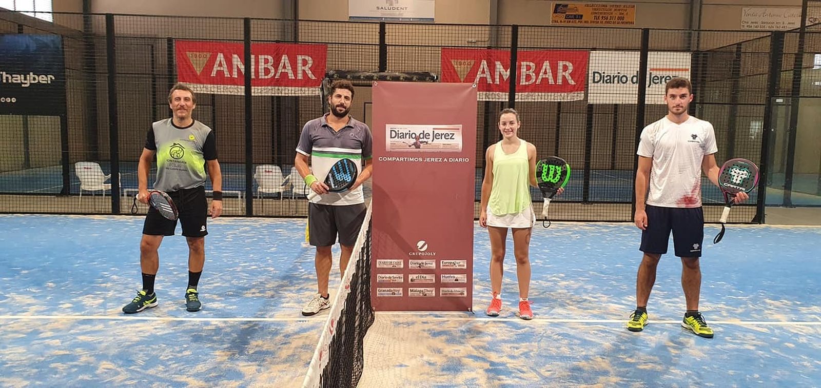 Las pistas de Padel Extreme acogen la  'V Diario de Jerez Padel Cup'.