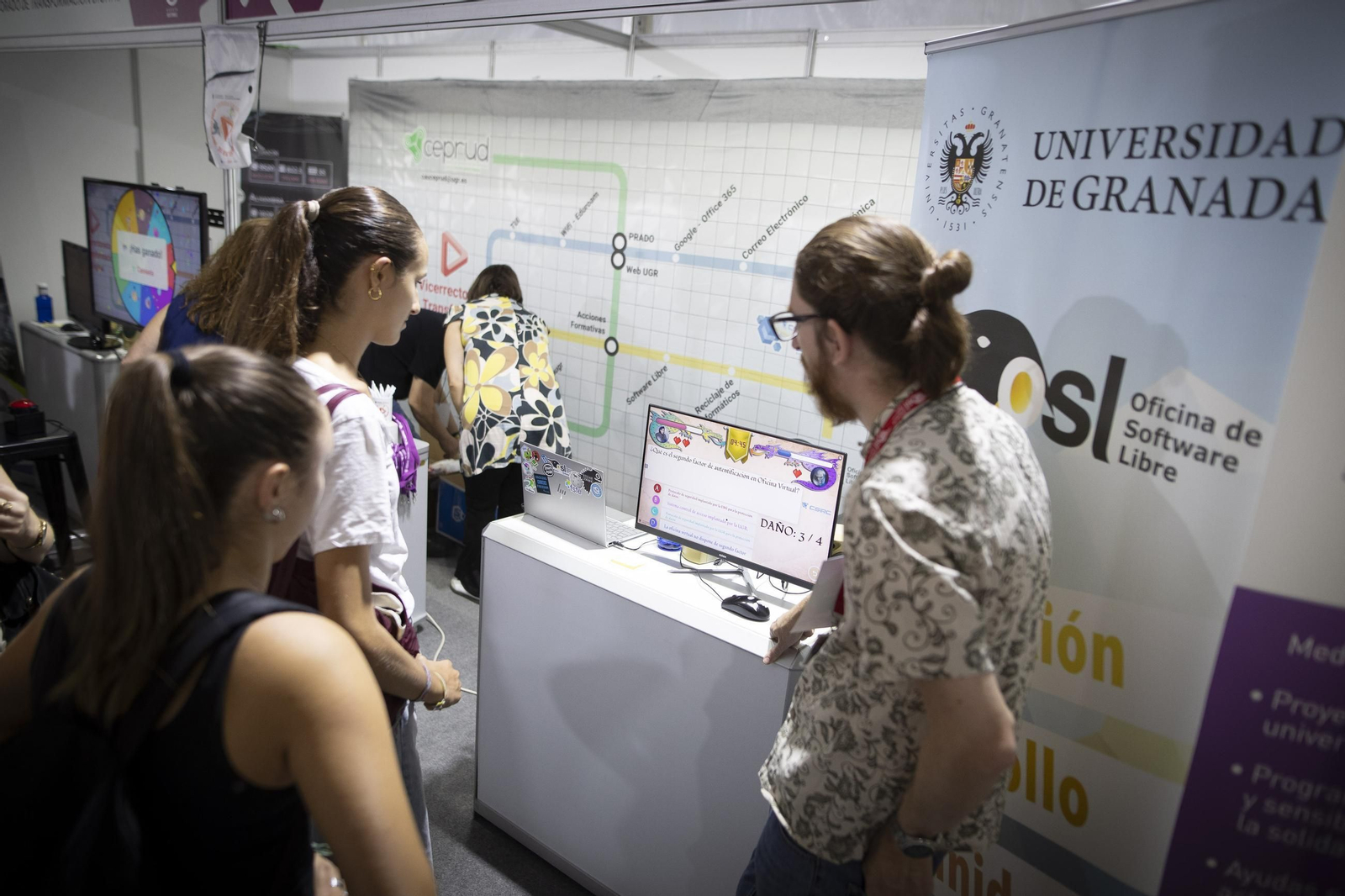 La primera Jornada de Recepción de Estudiantes de la Universidad de Granada, en imágenes