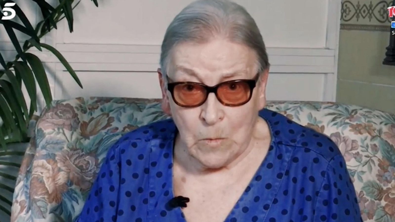 Loli 'la quiosquera' en una intervención en Telecinco